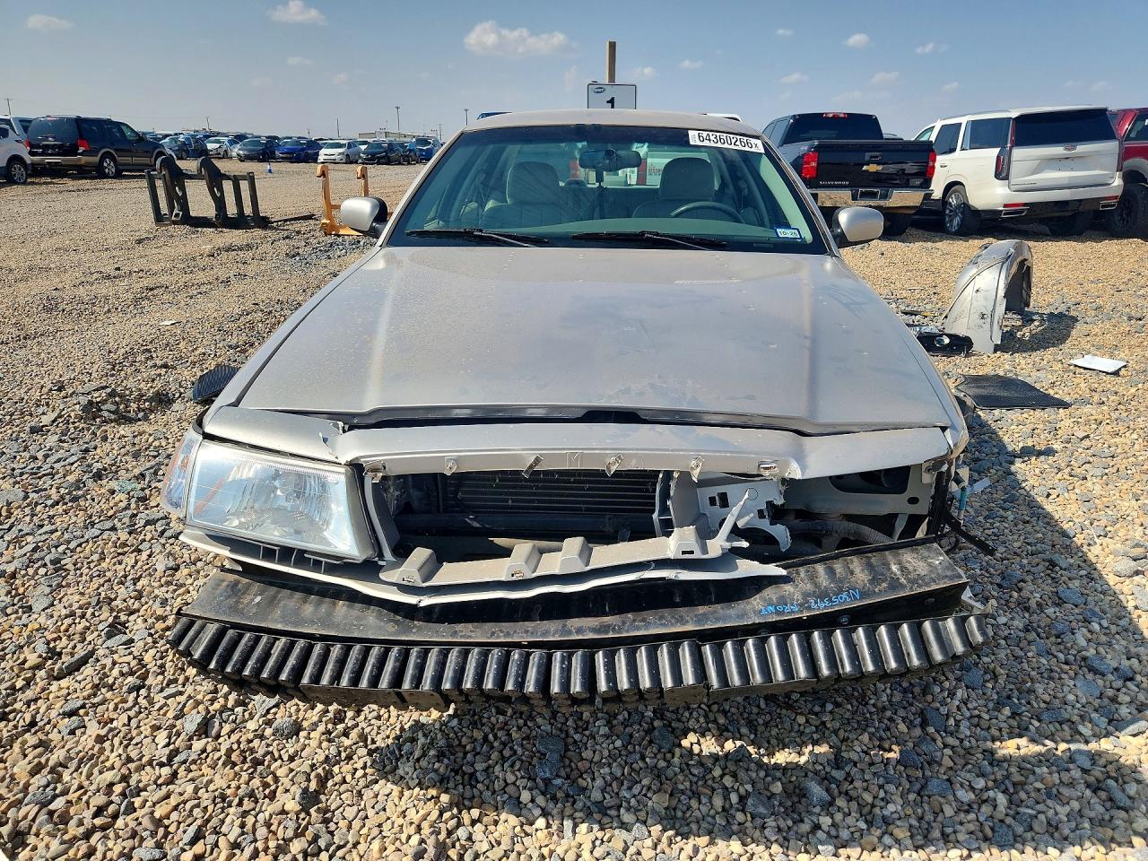 2003 Mercury Grand Marquis Ls Silver vin: 2MEHM75W43X697142