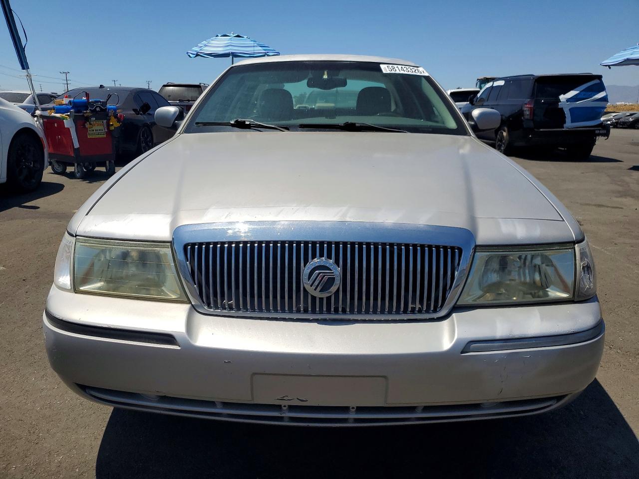 2005 Mercury Grand Marquis Ls Silver vin: 2MEHM75W45X632133