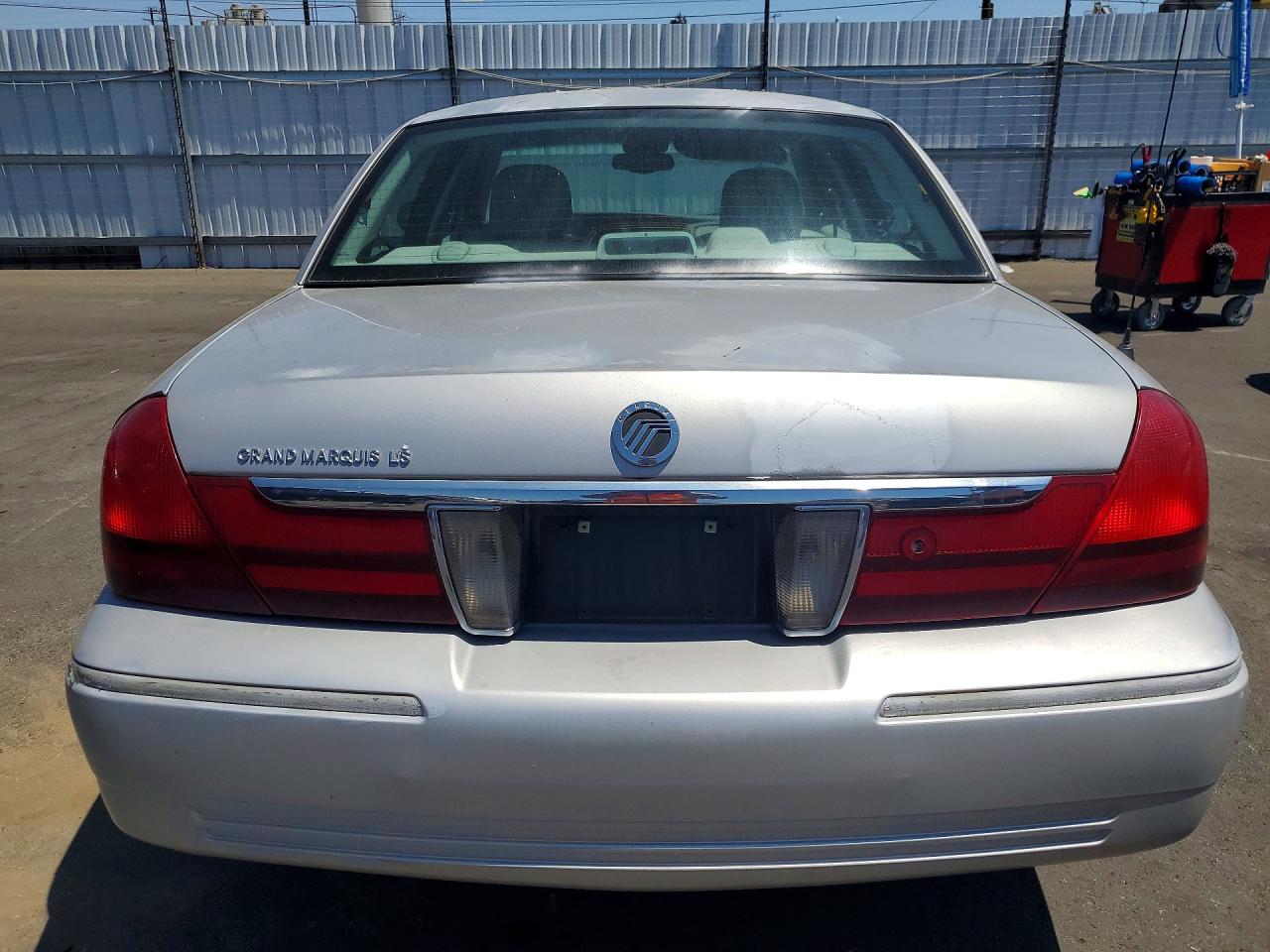 2005 Mercury Grand Marquis Ls Silver vin: 2MEHM75W45X632133