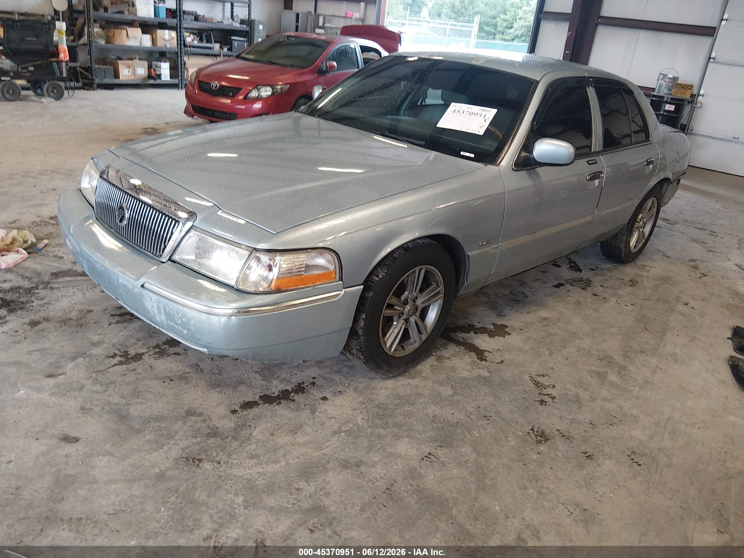 2004 Mercury Grand Marquis Ls Синий vin: 2MEHM75W54X674289