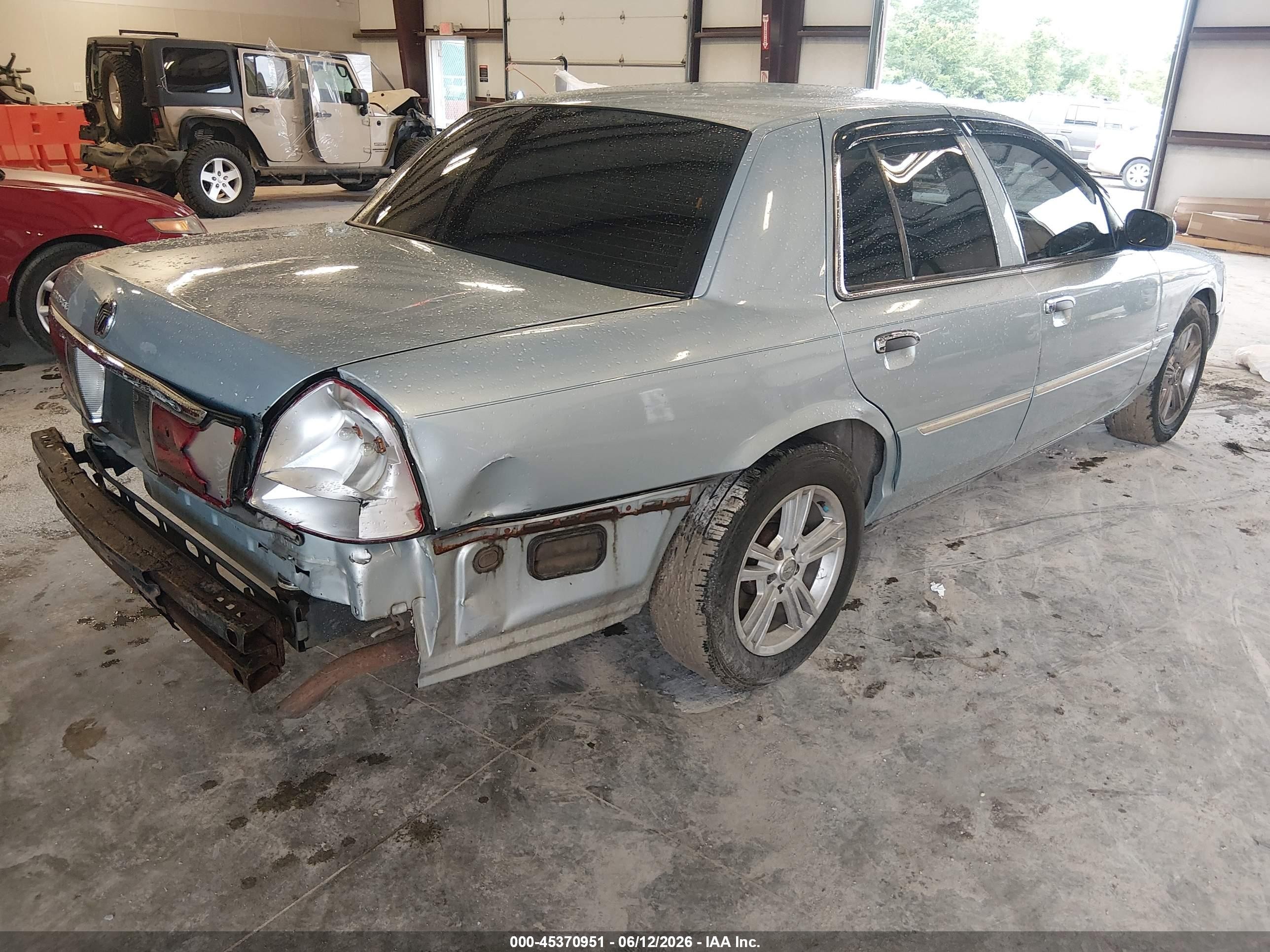 2004 Mercury Grand Marquis Ls Синий vin: 2MEHM75W54X674289