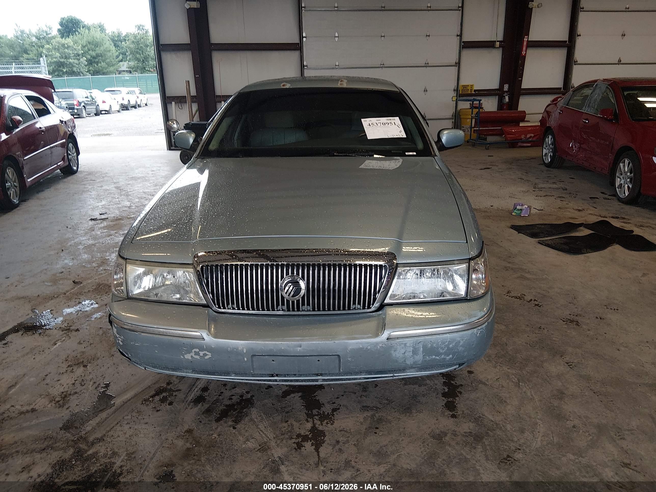 2004 Mercury Grand Marquis Ls Синий vin: 2MEHM75W54X674289