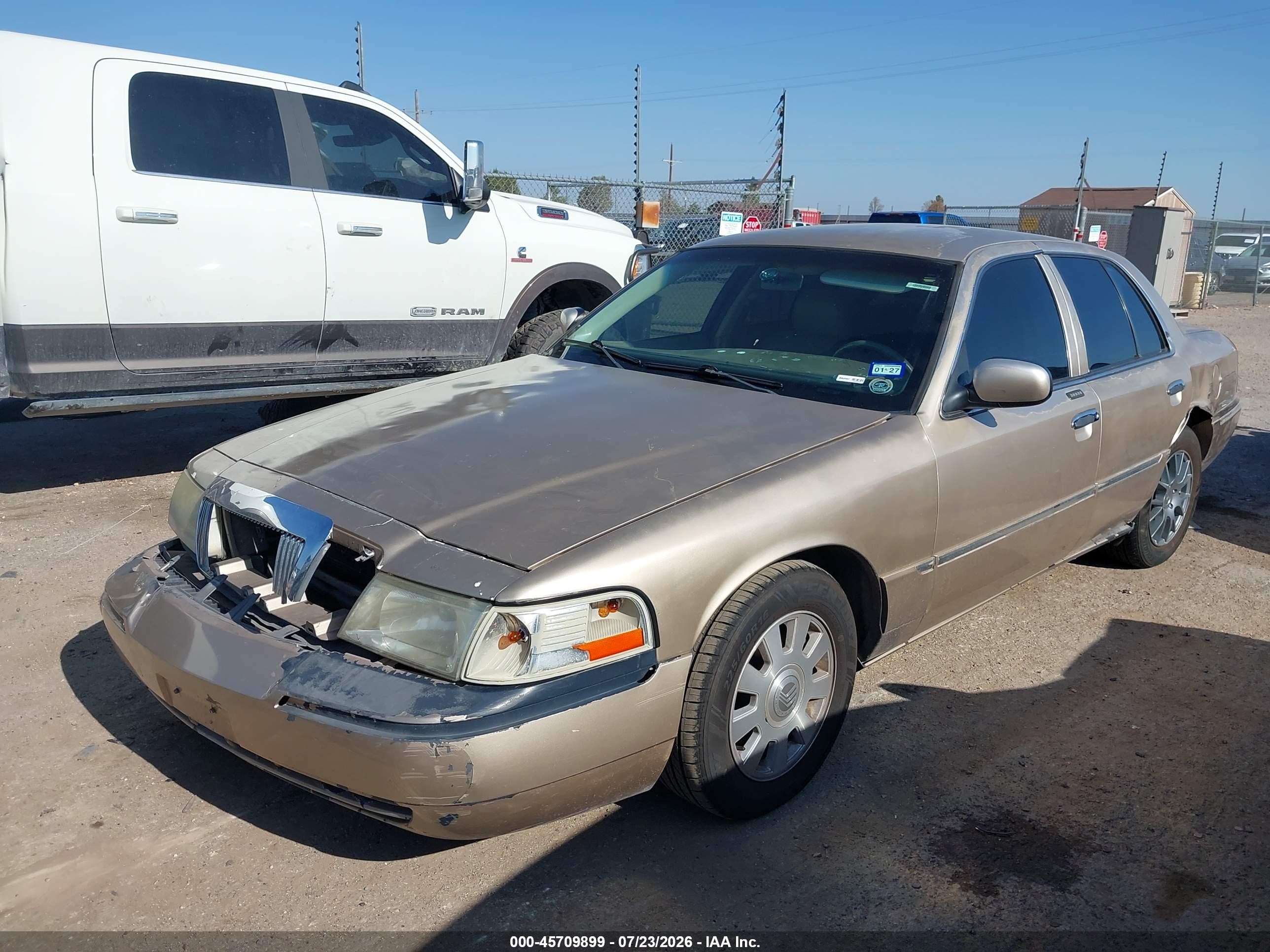 2004 Mercury Grand Marquis Ls Желто-коричневый vin: 2MEHM75W54X678438