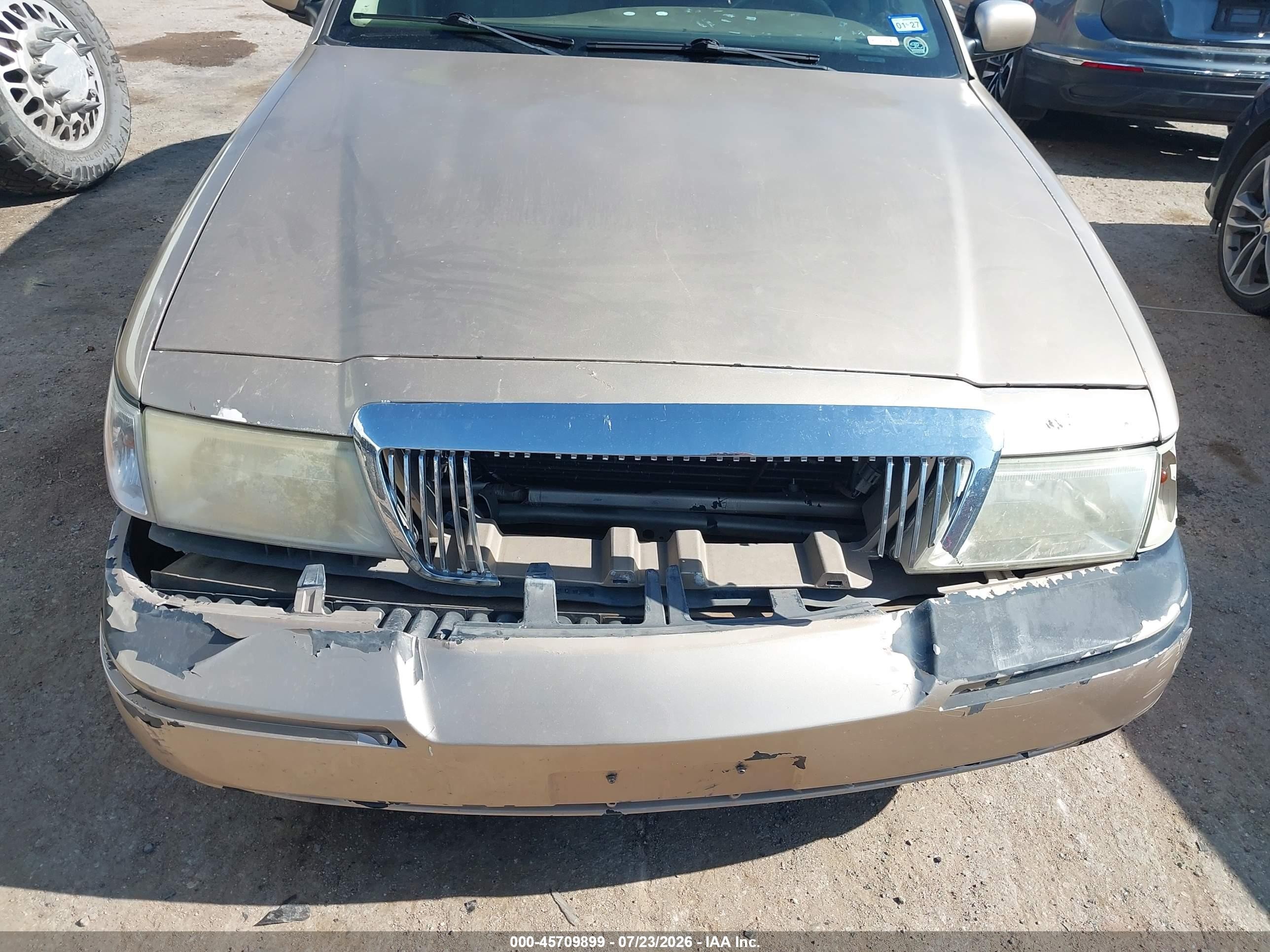 2004 Mercury Grand Marquis Ls Желто-коричневый vin: 2MEHM75W54X678438