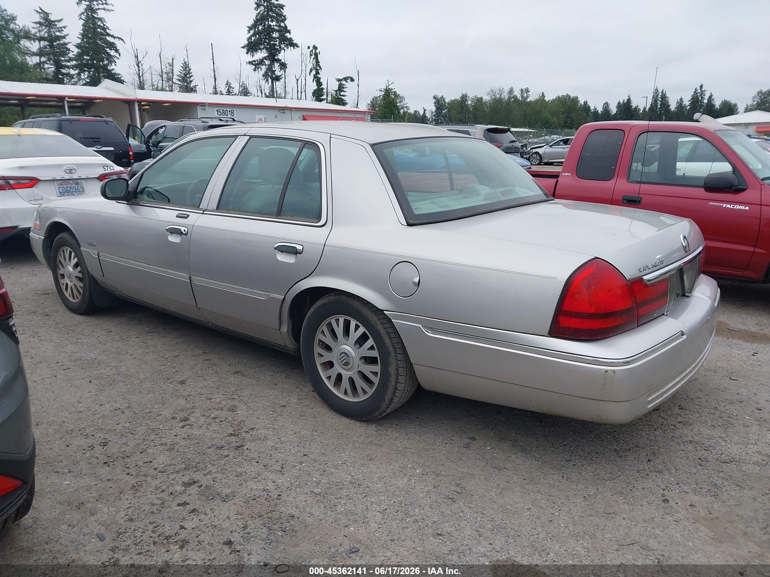 2005 Mercury Grand Marquis Ls/lse Silver vin: 2MEHM75W55X602557