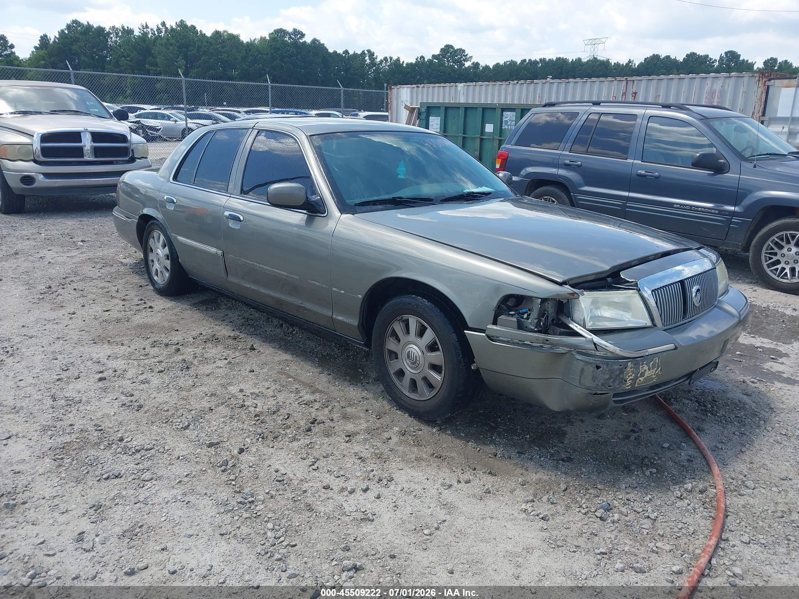 2003 Mercury Grand Marquis Ls Gray vin: 2MEHM75W63X699409