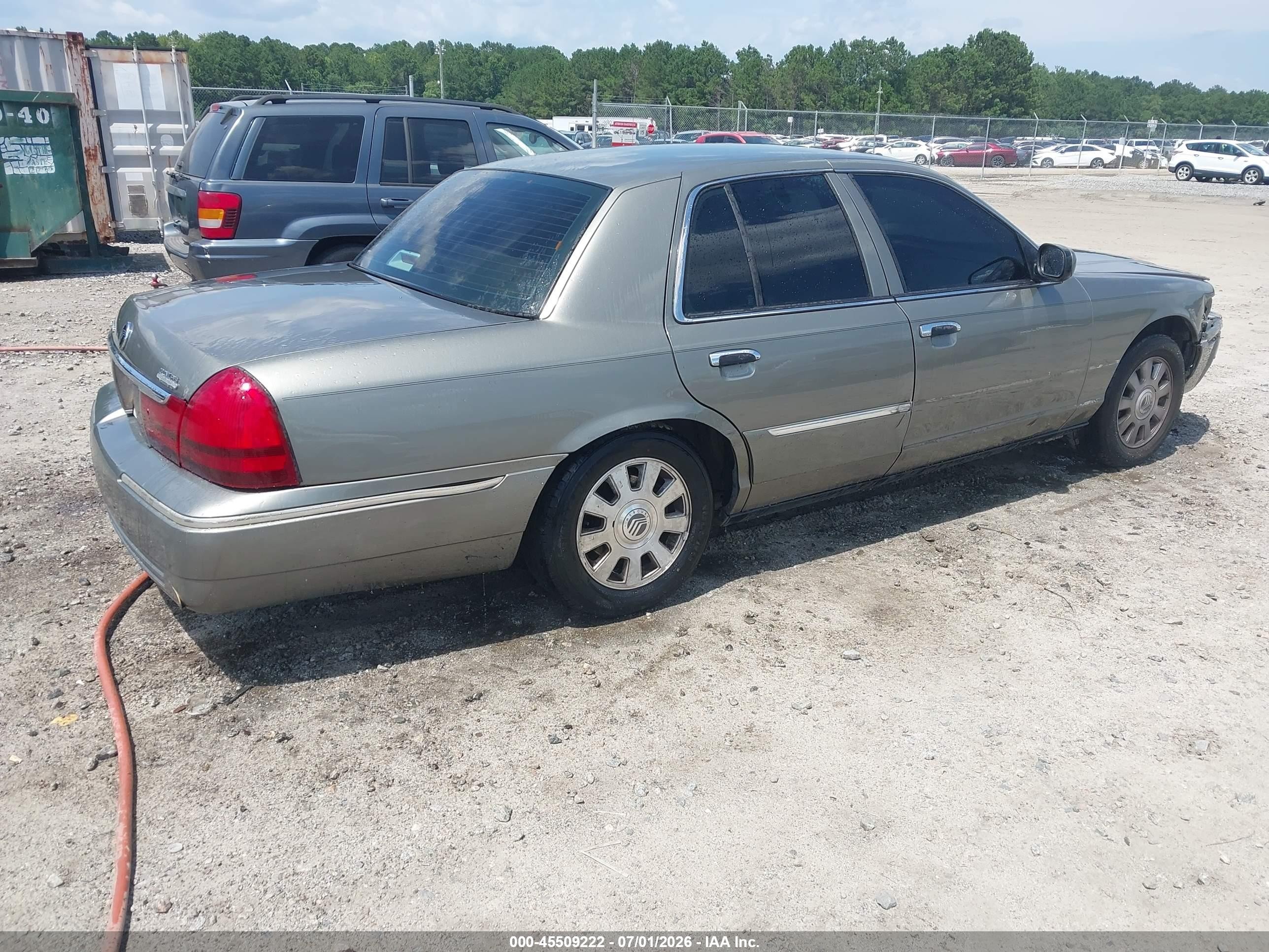 2003 Mercury Grand Marquis Ls Gray vin: 2MEHM75W63X699409