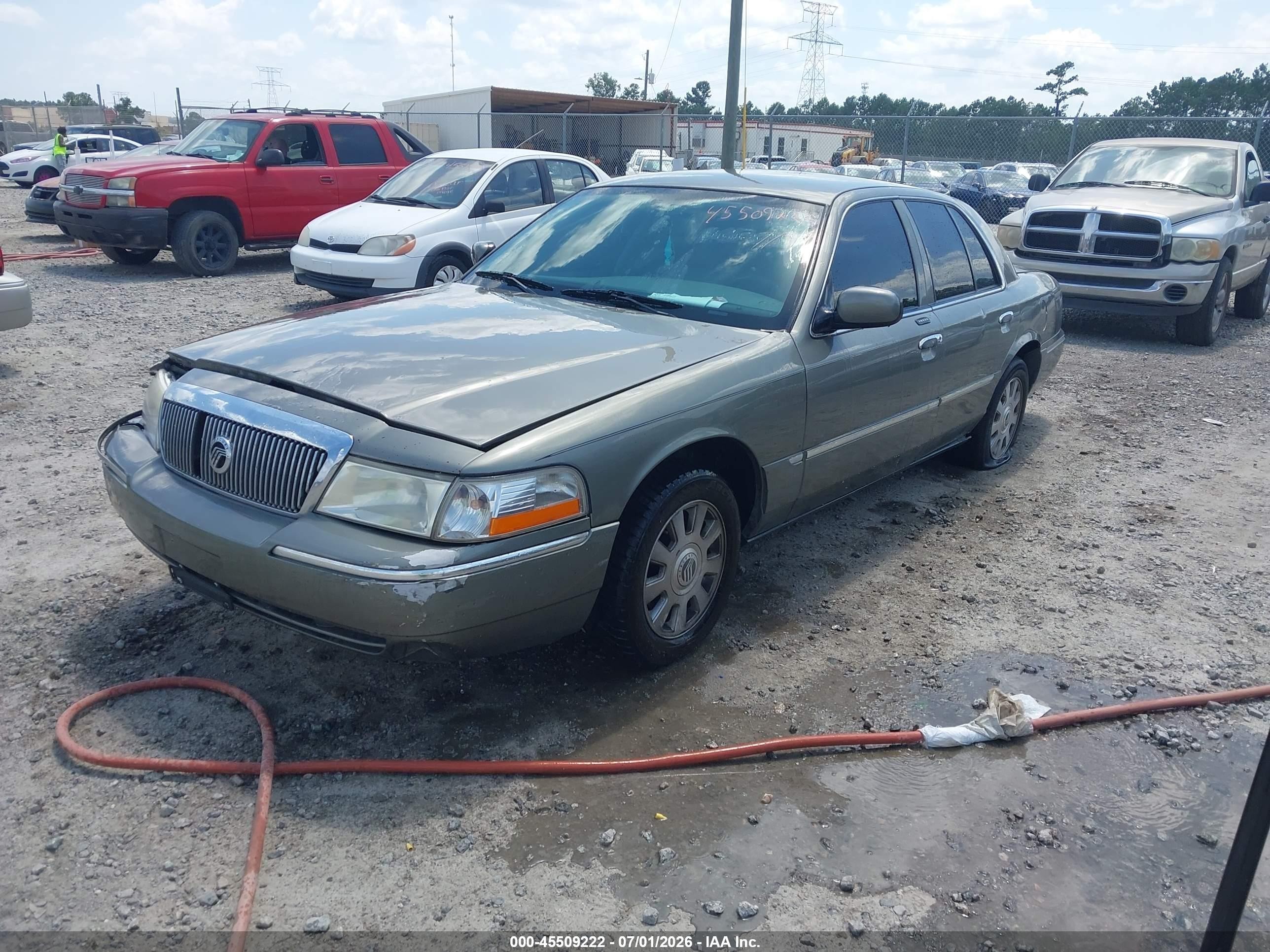 2003 Mercury Grand Marquis Ls Gray vin: 2MEHM75W63X699409