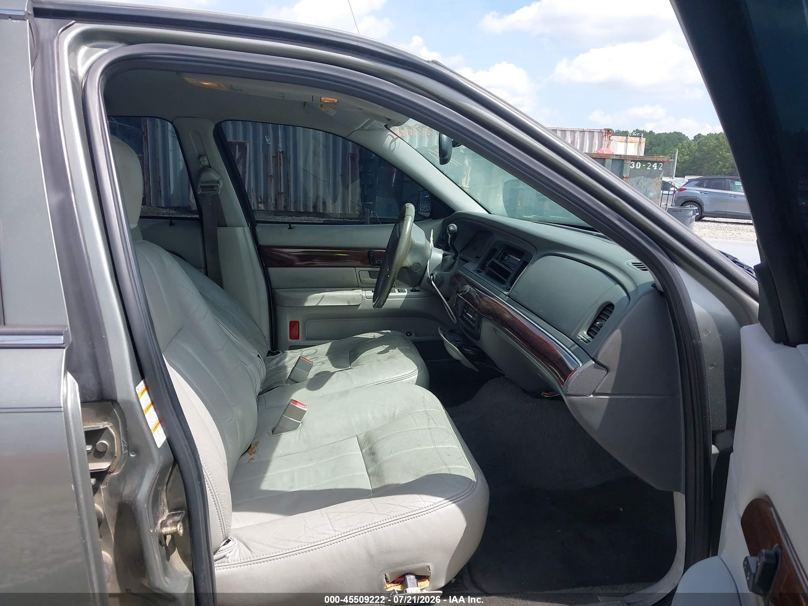2003 Mercury Grand Marquis Ls Gray vin: 2MEHM75W63X699409
