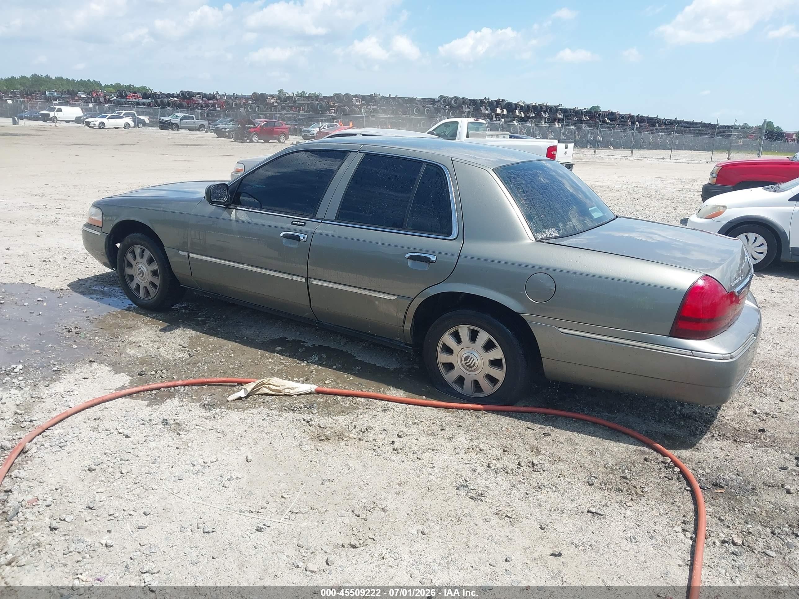 2003 Mercury Grand Marquis Ls Gray vin: 2MEHM75W63X699409