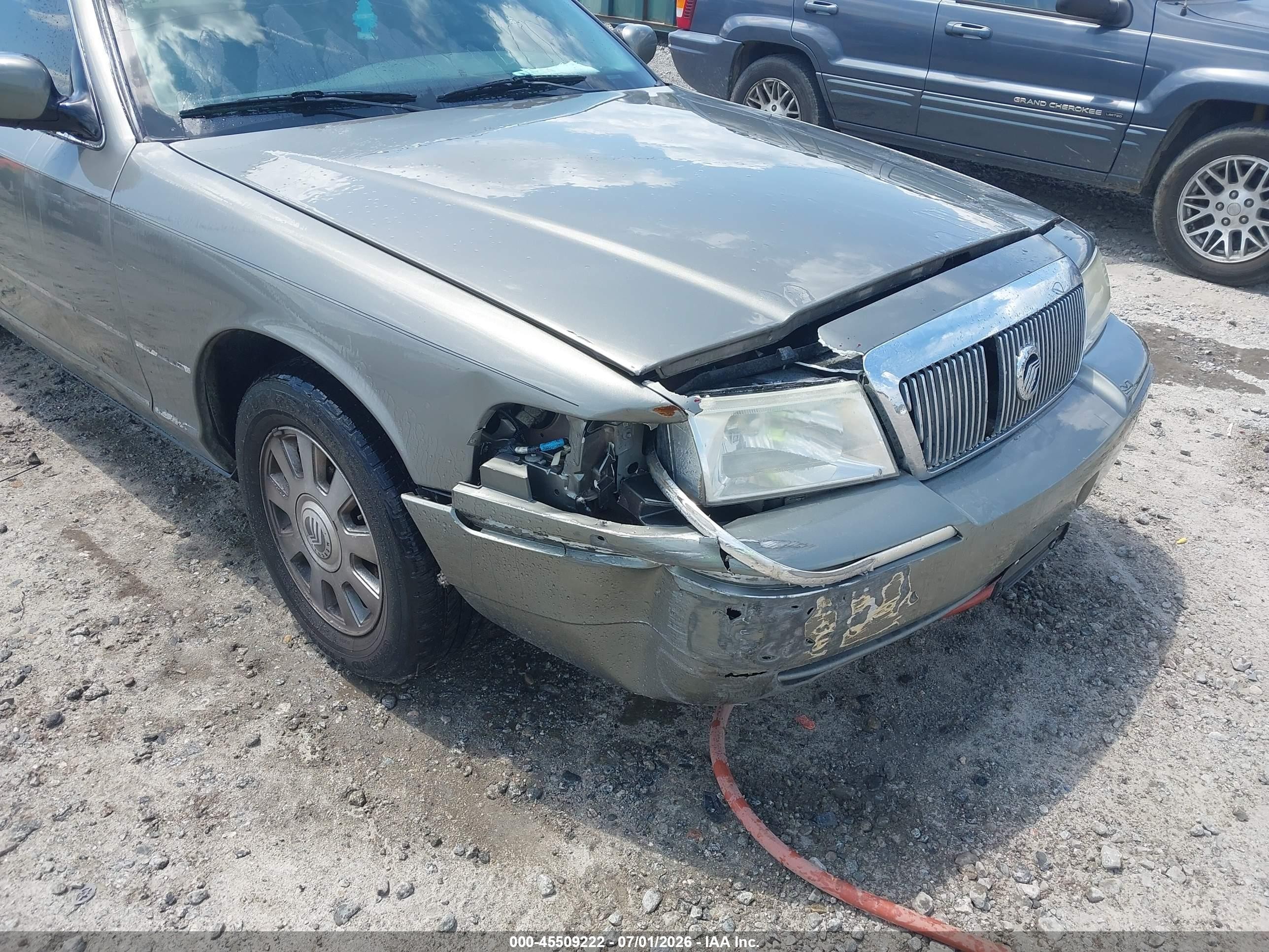 2003 Mercury Grand Marquis Ls Gray vin: 2MEHM75W63X699409