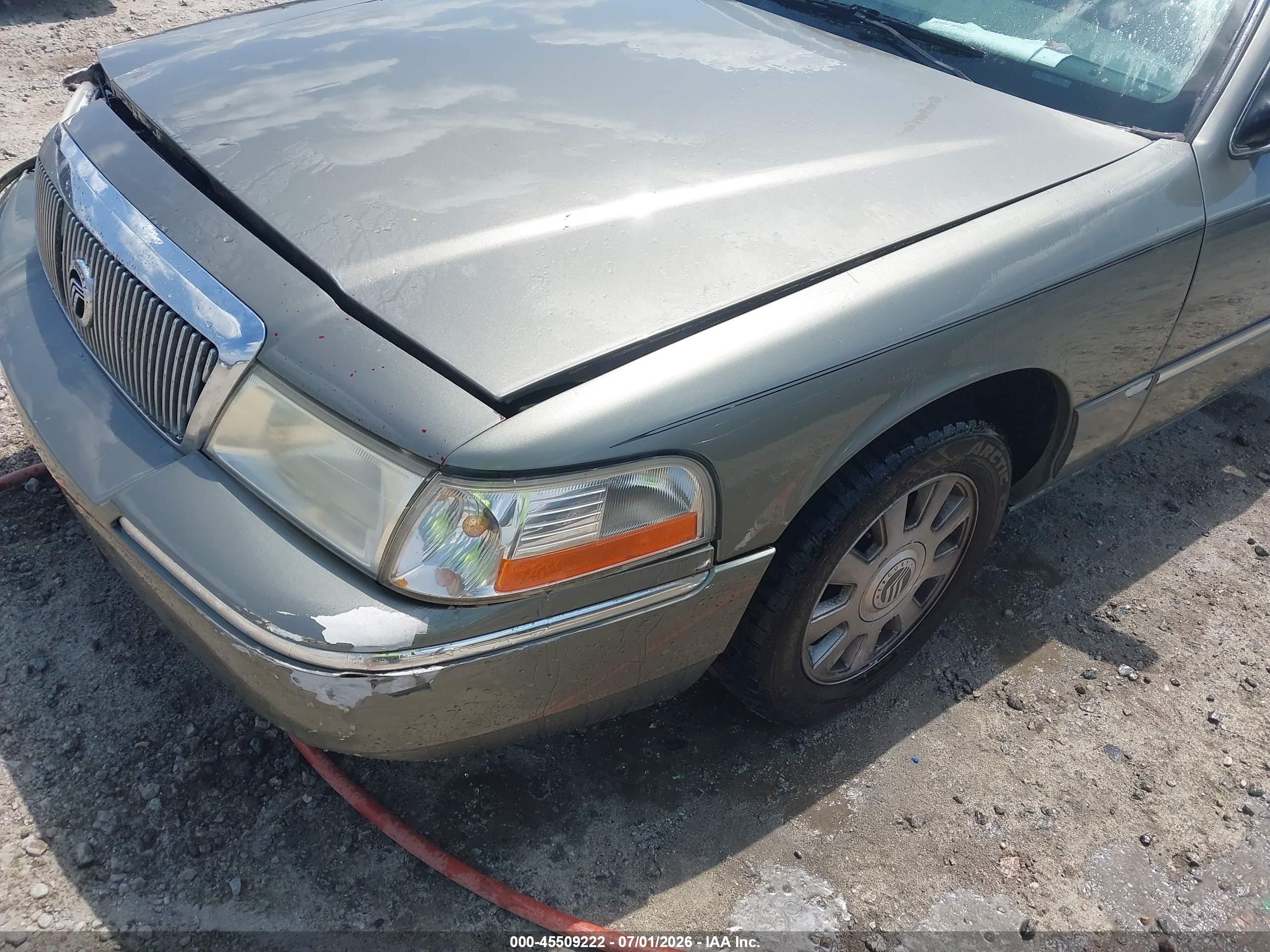 2003 Mercury Grand Marquis Ls Gray vin: 2MEHM75W63X699409