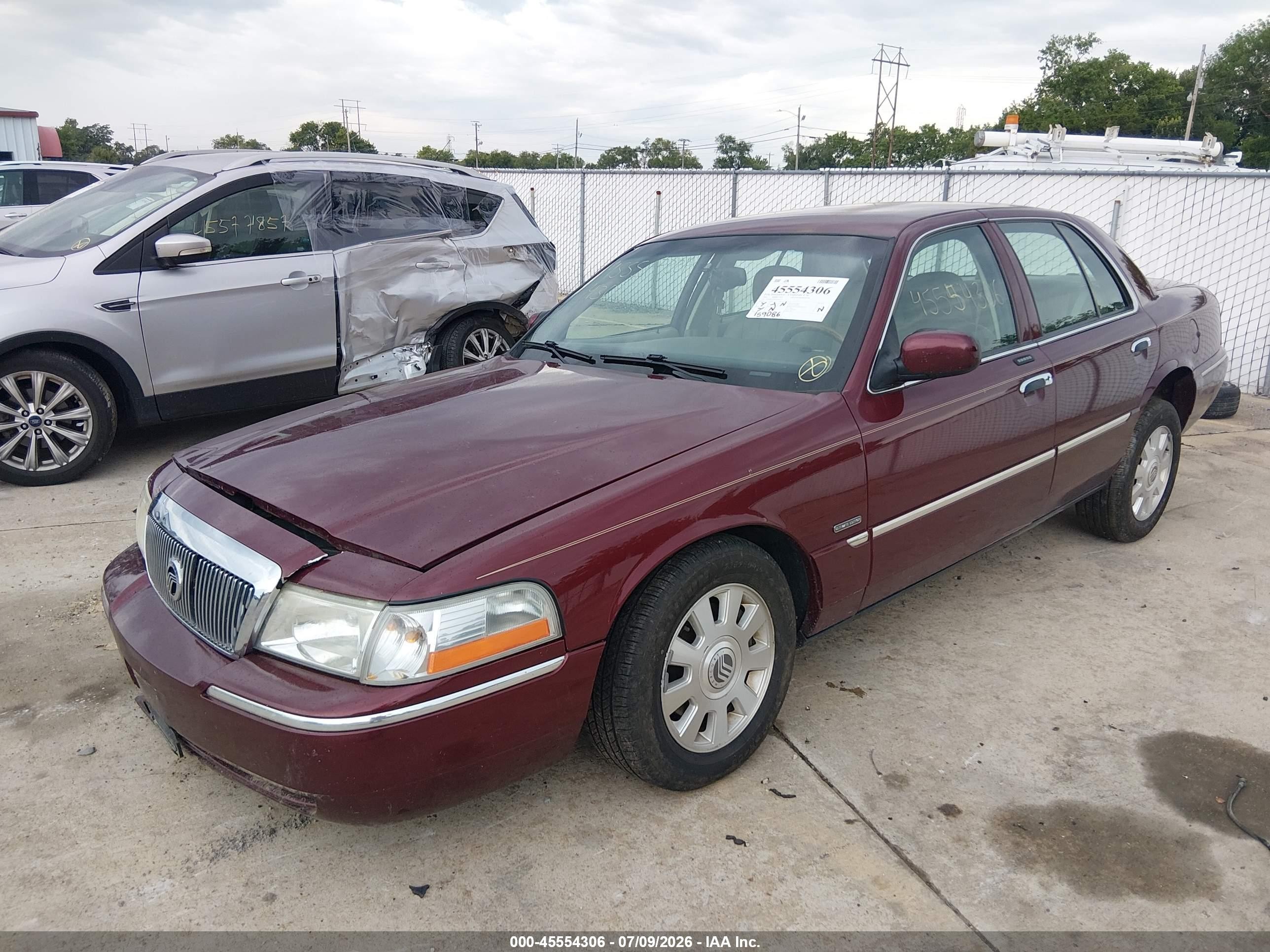 2004 Mercury Grand Marquis Ls Красный vin: 2MEHM75W64X628972