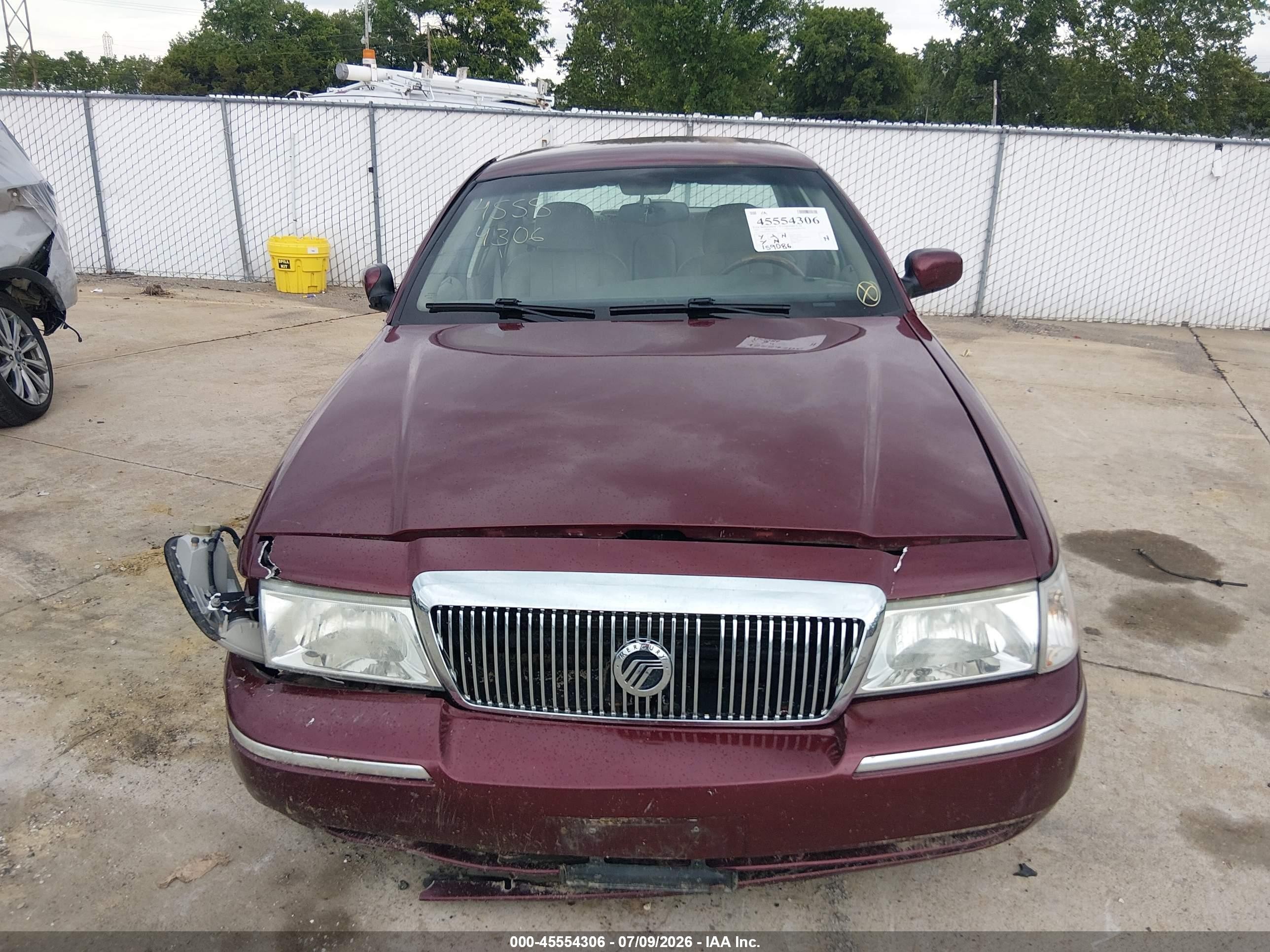 2004 Mercury Grand Marquis Ls Красный vin: 2MEHM75W64X628972