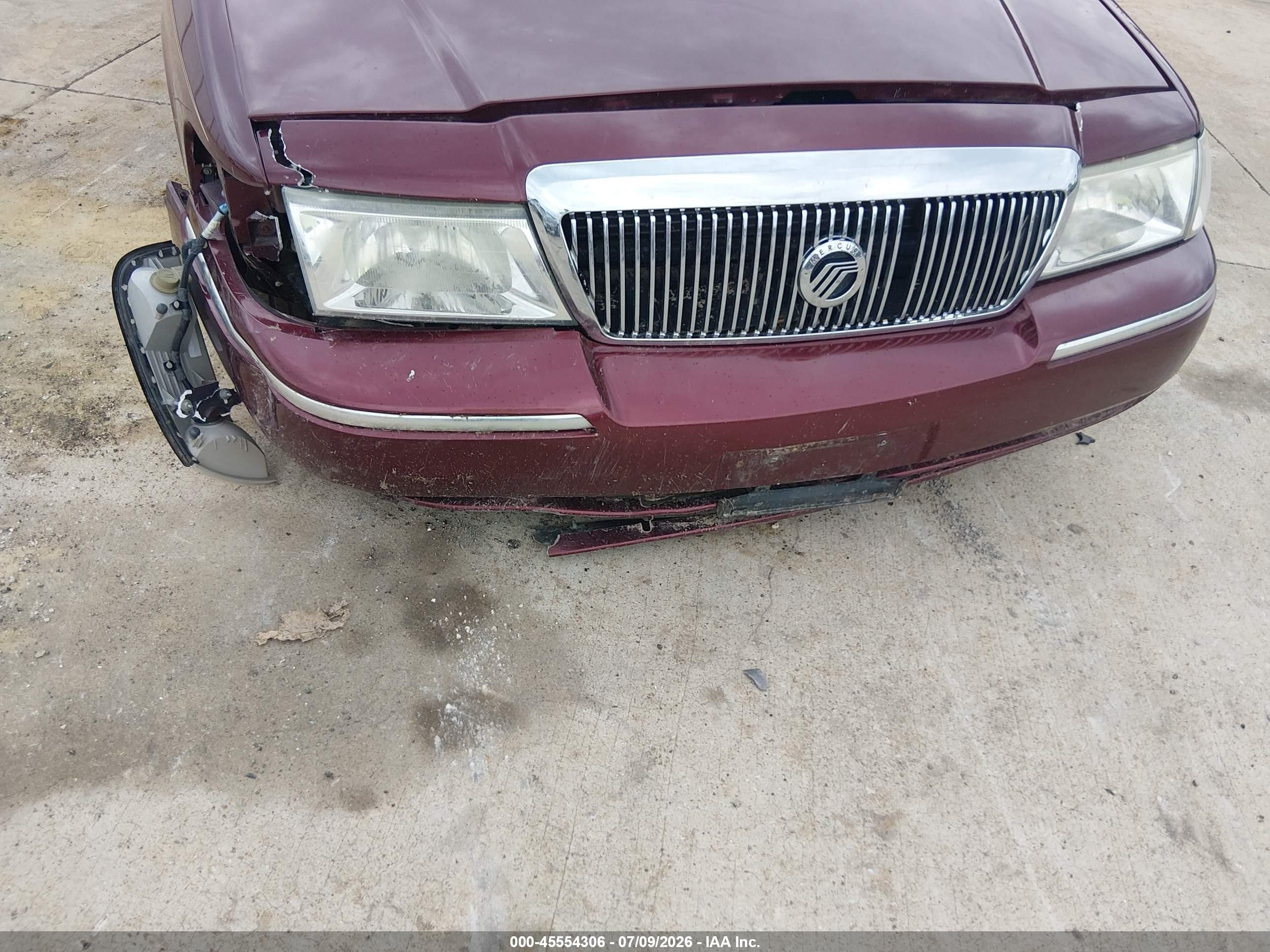 2004 Mercury Grand Marquis Ls Красный vin: 2MEHM75W64X628972
