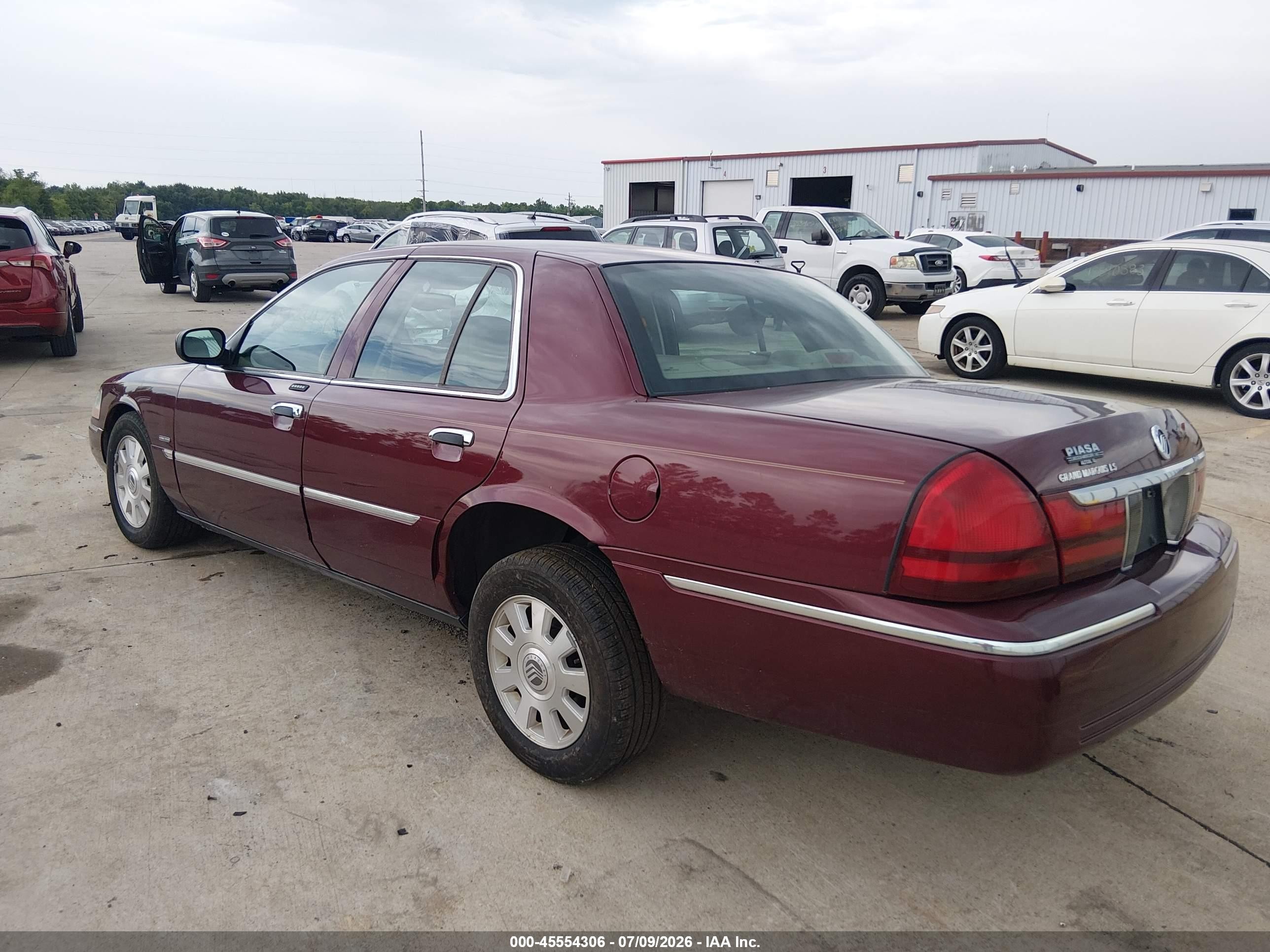 2004 Mercury Grand Marquis Ls Красный vin: 2MEHM75W64X628972