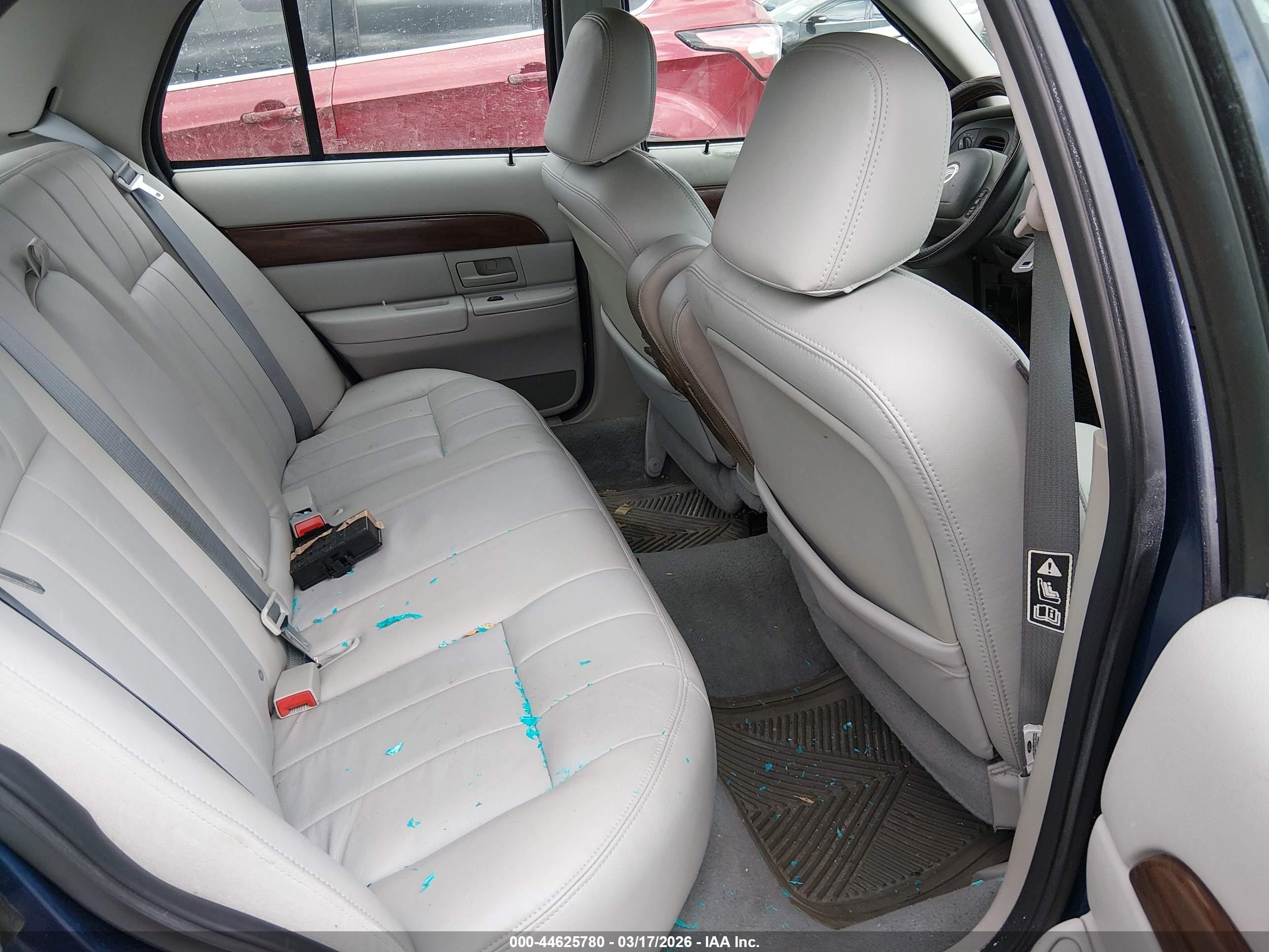 2004 Mercury Grand Marquis Ls Blue vin: 2MEHM75W74X613039