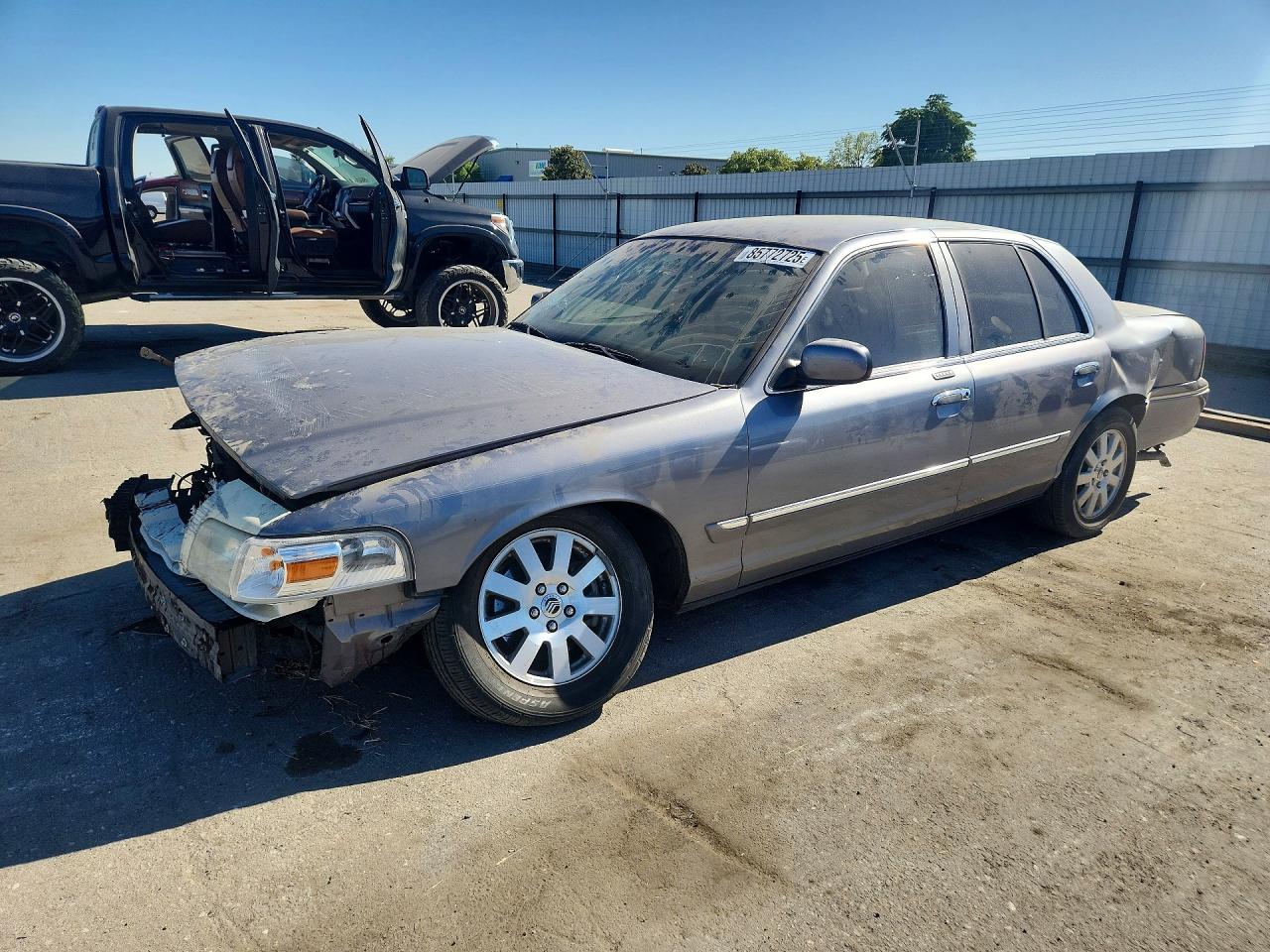 2006 Mercury Grand Marquis Ls Gray vin: 2MEHM75W76X623203