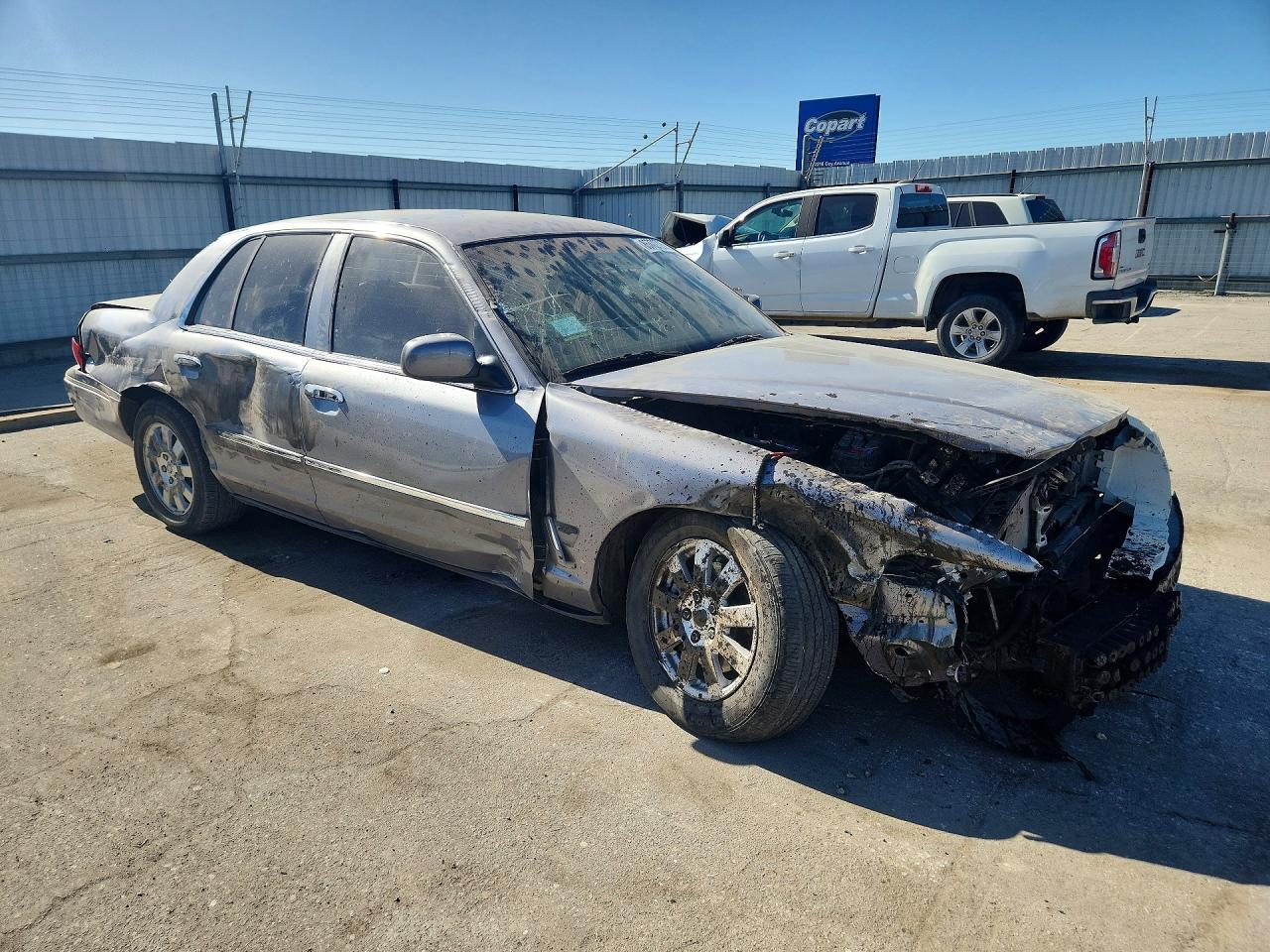 2006 Mercury Grand Marquis Ls Gray vin: 2MEHM75W76X623203