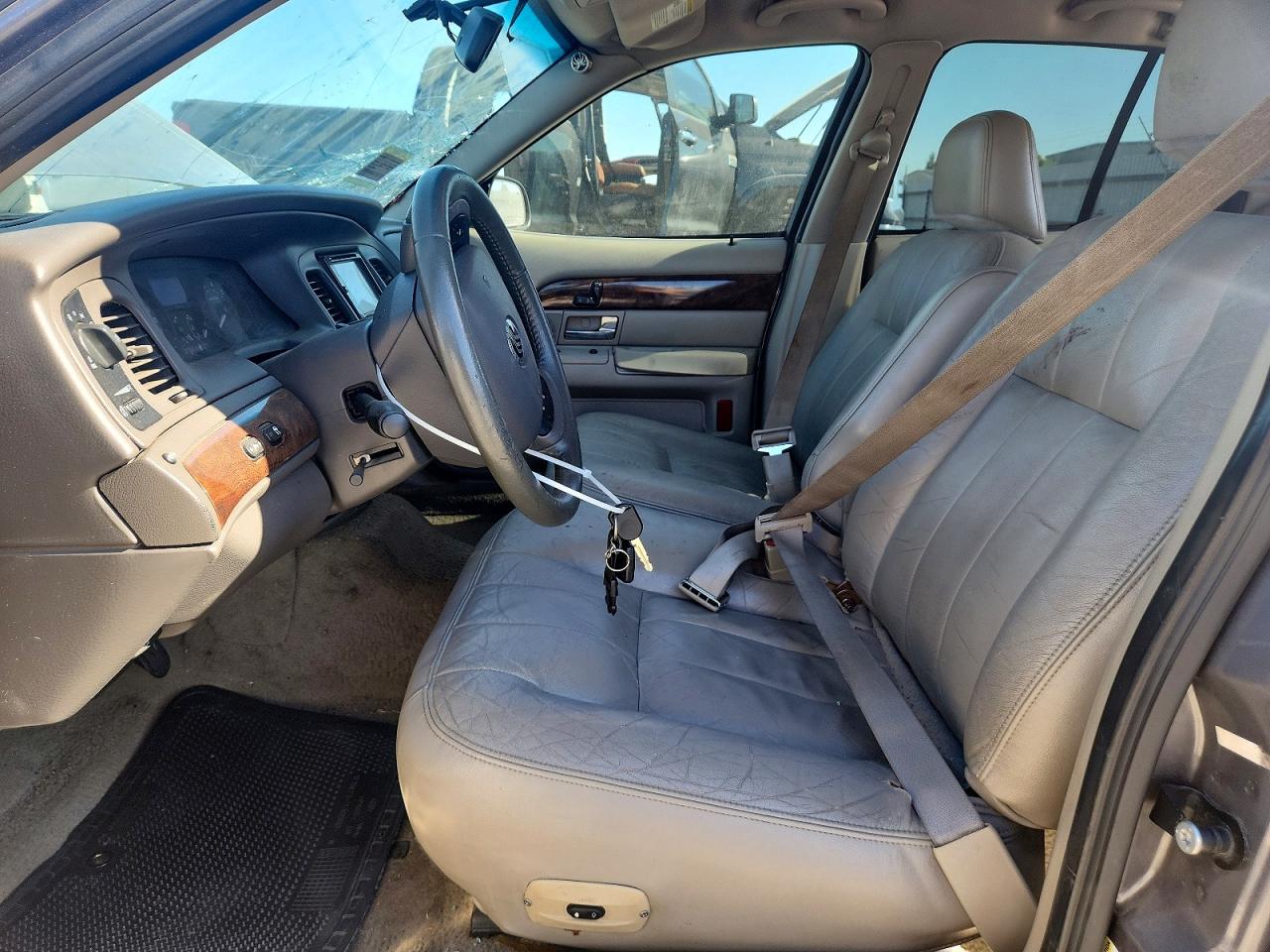 2006 Mercury Grand Marquis Ls Gray vin: 2MEHM75W76X623203