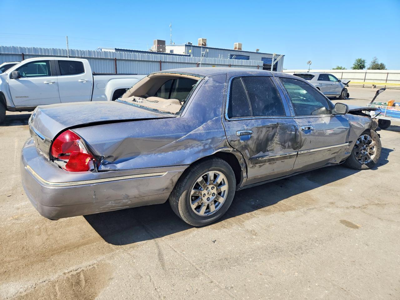 2006 Mercury Grand Marquis Ls Gray vin: 2MEHM75W76X623203