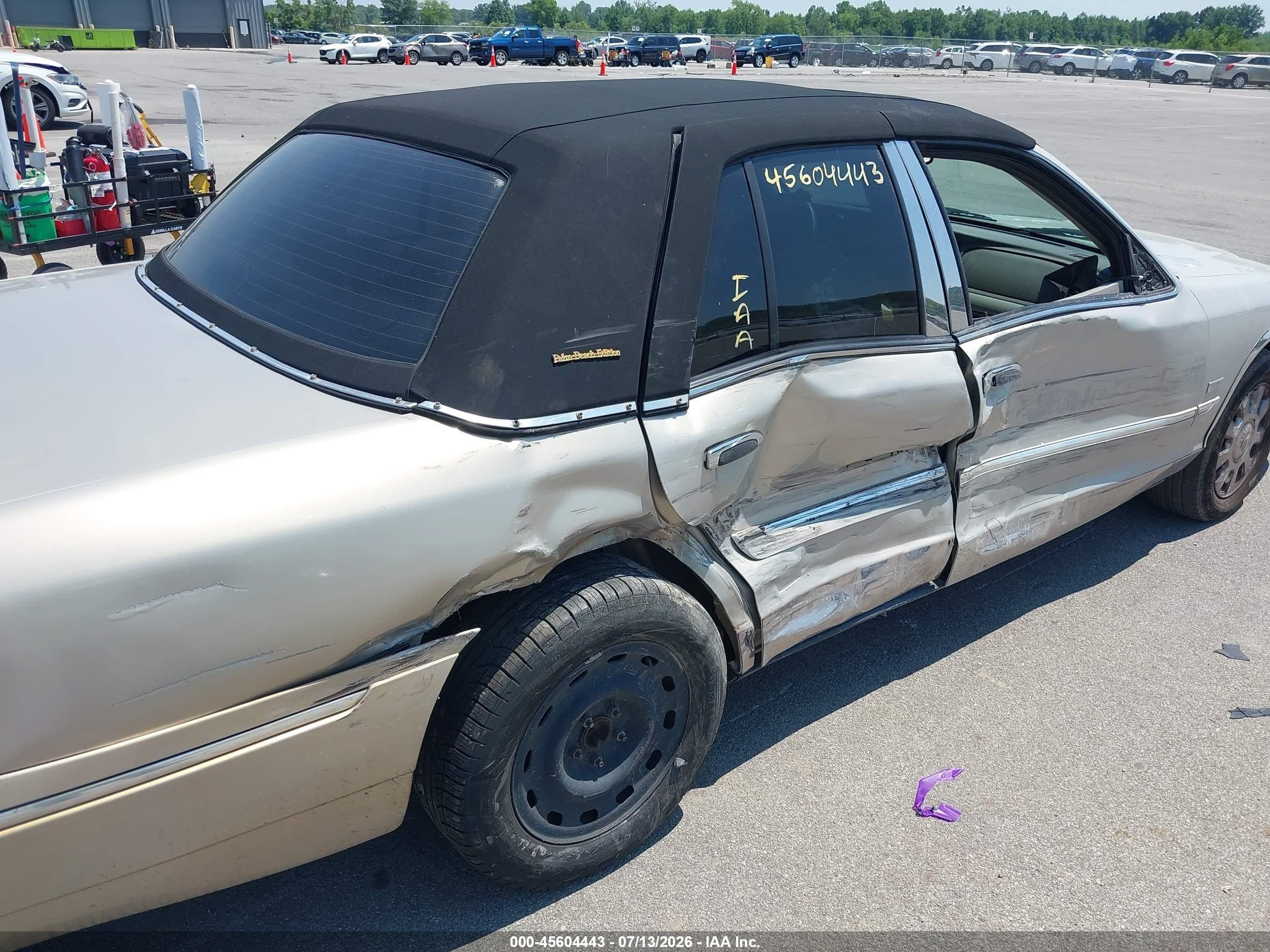 2007 Mercury Grand Marquis Ls Beige vin: 2MEHM75W87X602717