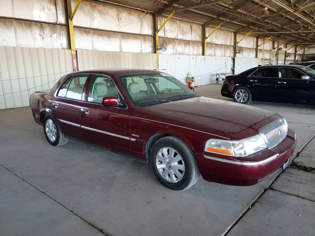 2004 Mercury Grand Marquis Ls Burgundy vin: 2MEHM75W94X604665