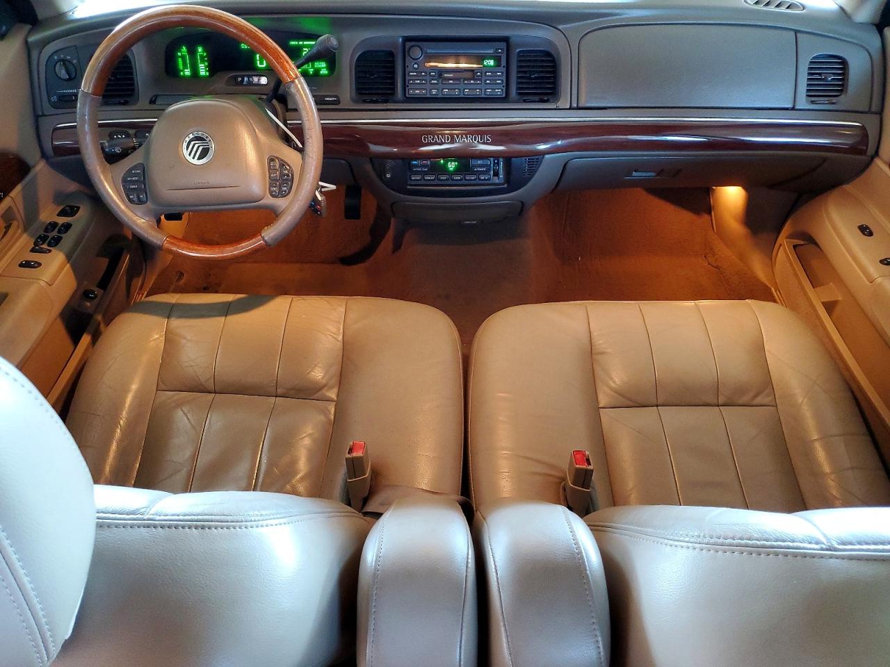 2004 Mercury Grand Marquis Ls Burgundy vin: 2MEHM75W94X604665