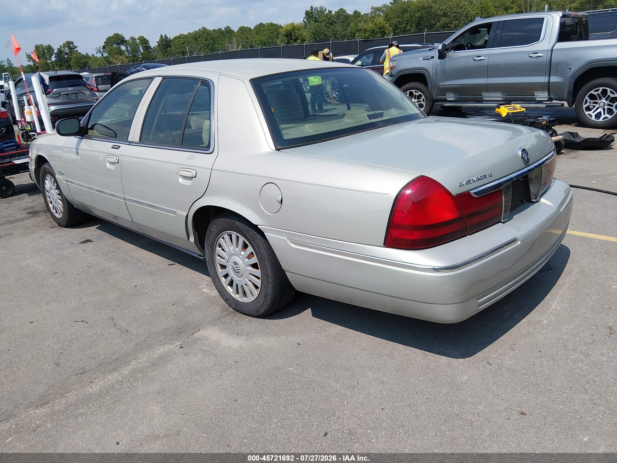 2004 Mercury Grand Marquis Ls Beige vin: 2MEHM75W94X644907