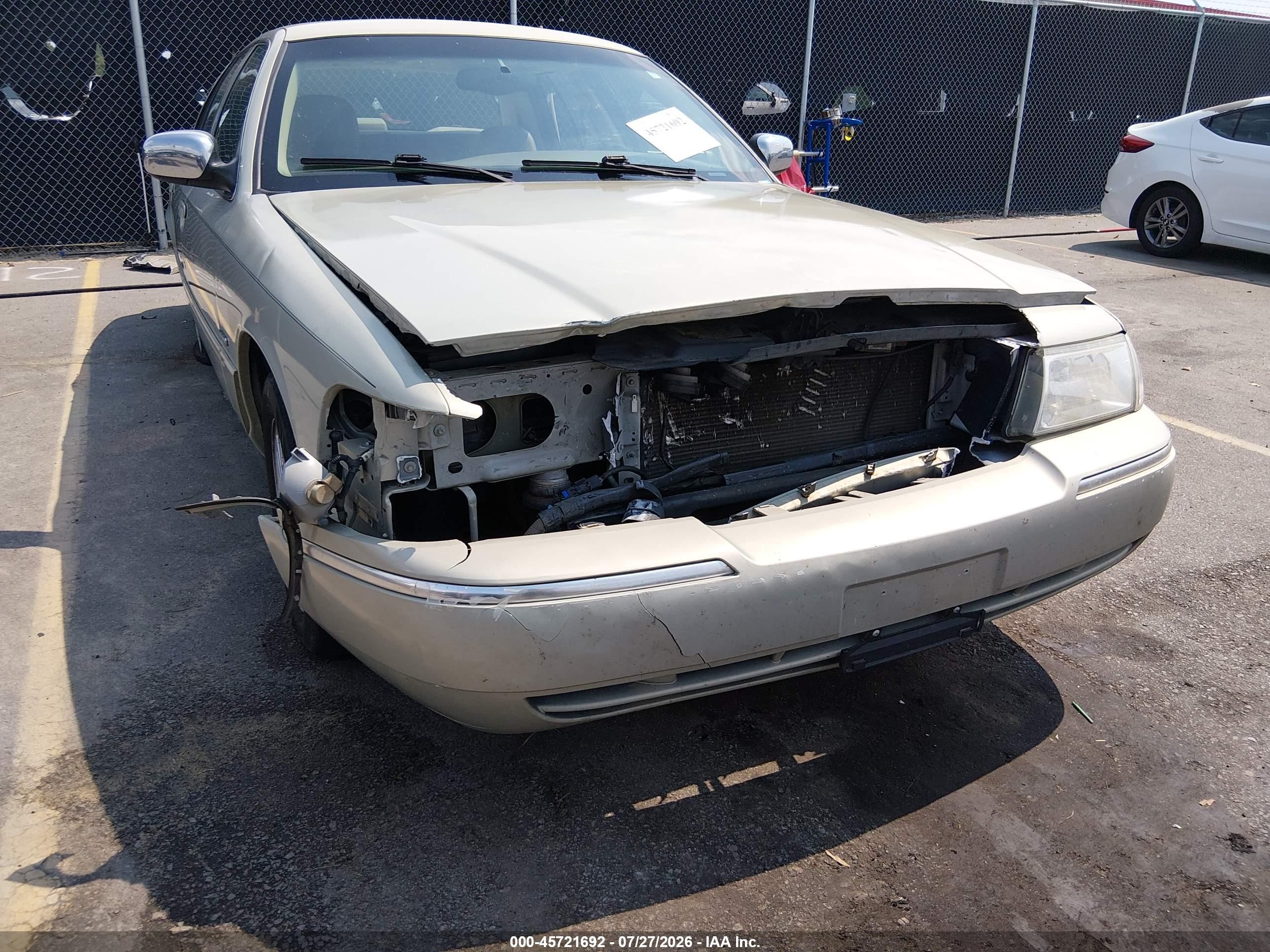 2004 Mercury Grand Marquis Ls Beige vin: 2MEHM75W94X644907