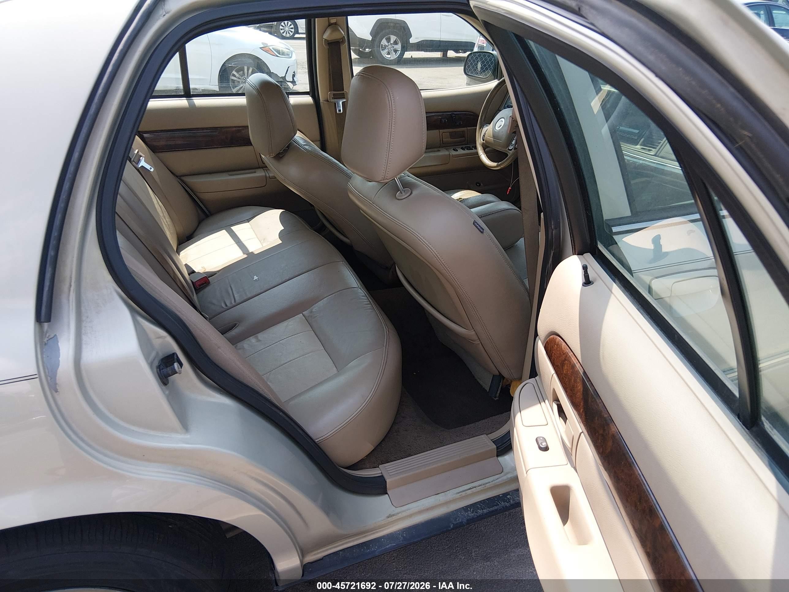 2004 Mercury Grand Marquis Ls Beige vin: 2MEHM75W94X644907