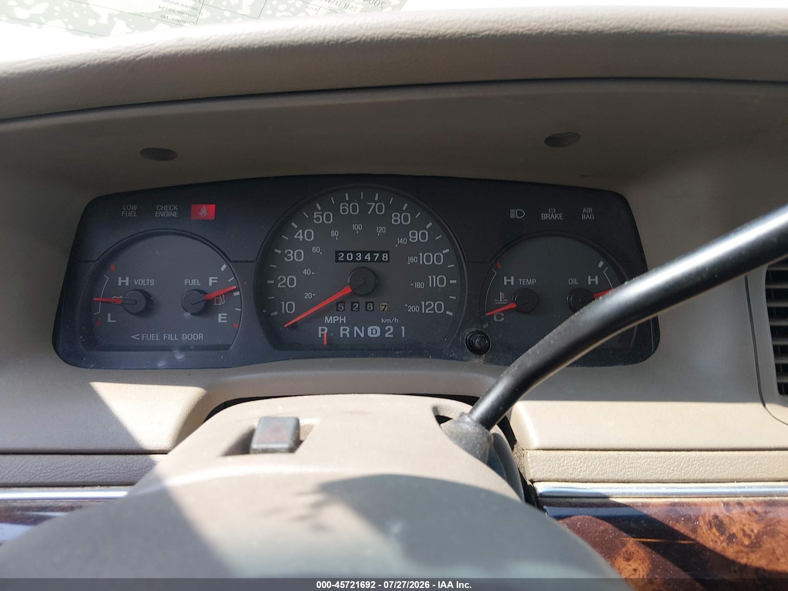 2004 Mercury Grand Marquis Ls Beige vin: 2MEHM75W94X644907