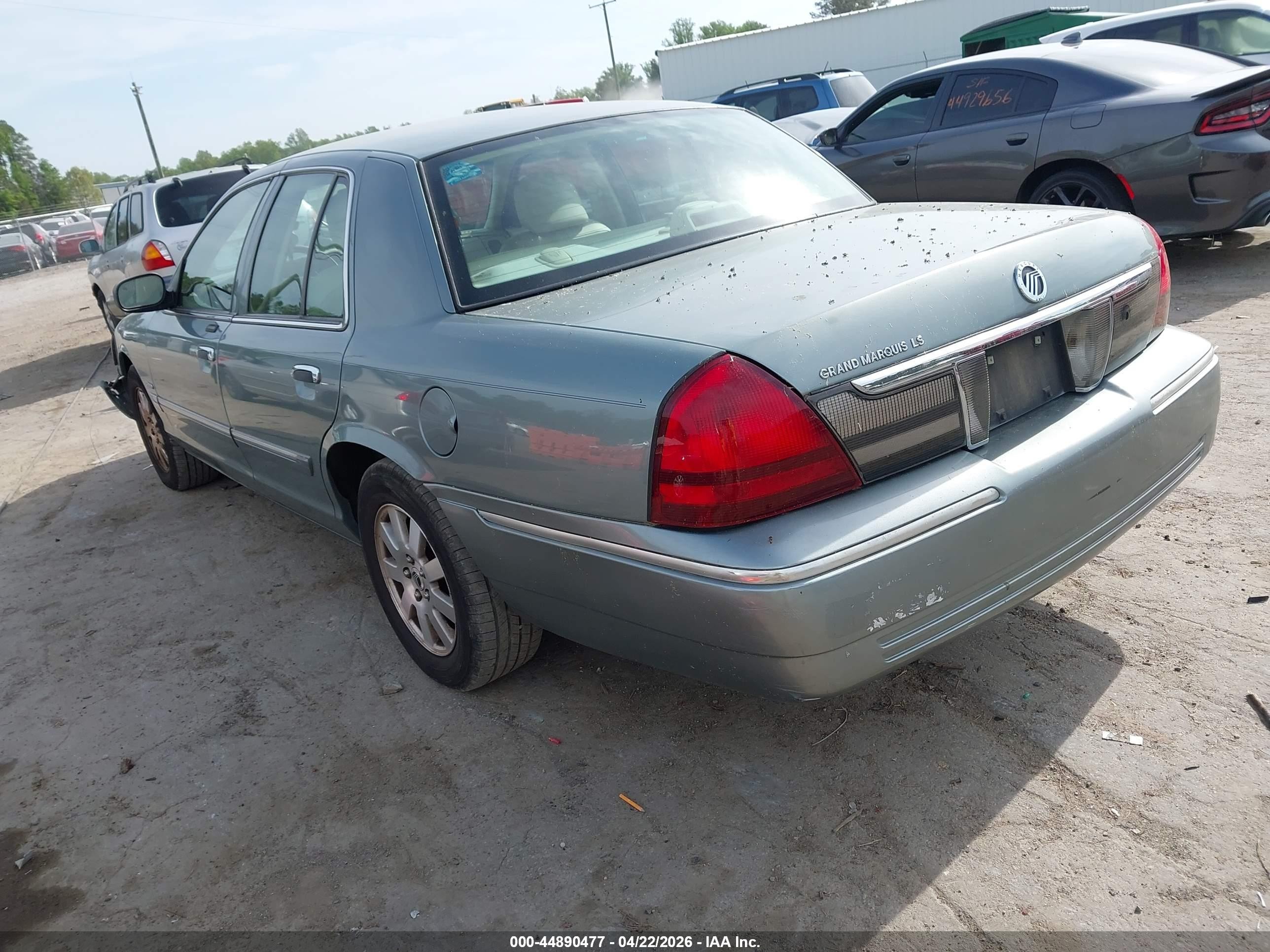 2006 Mercury Grand Marquis Ls Teal vin: 2MEHM75W96X611490