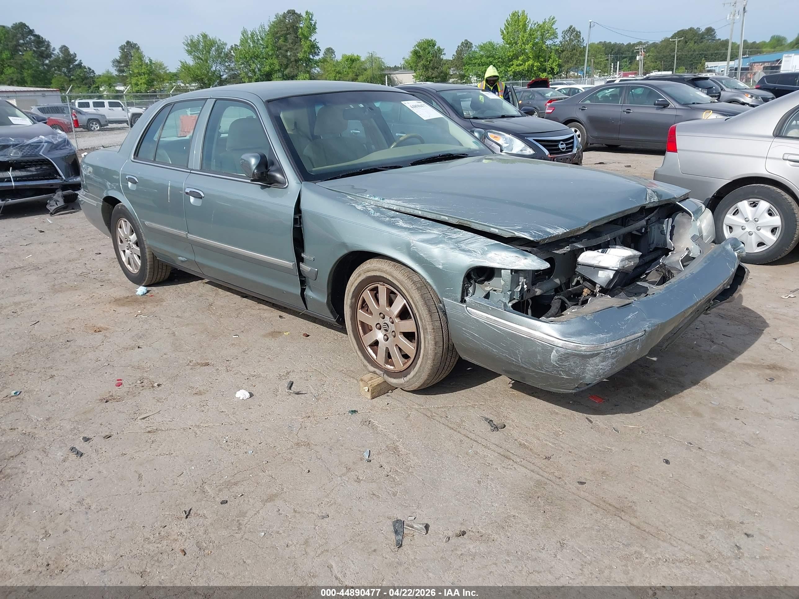 2006 Mercury Grand Marquis Ls Teal vin: 2MEHM75W96X611490