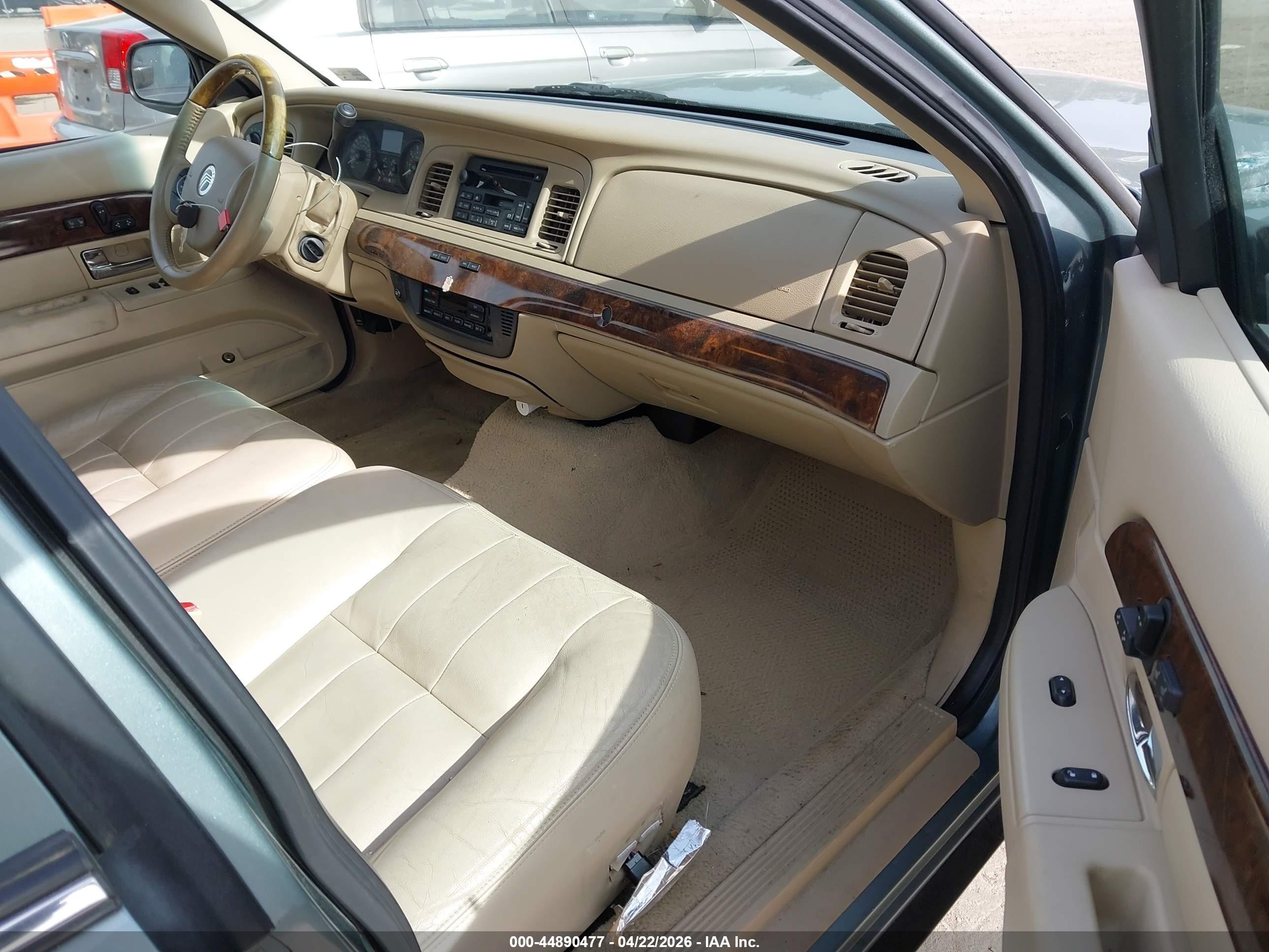 2006 Mercury Grand Marquis Ls Teal vin: 2MEHM75W96X611490