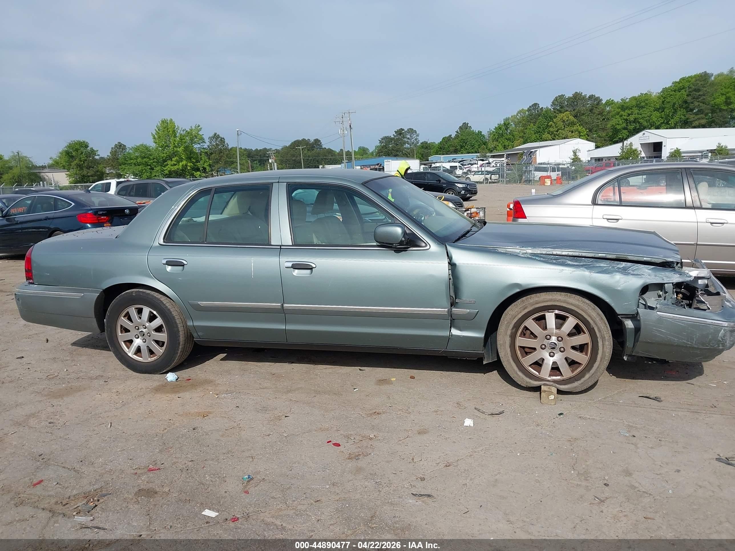 2006 Mercury Grand Marquis Ls Teal vin: 2MEHM75W96X611490