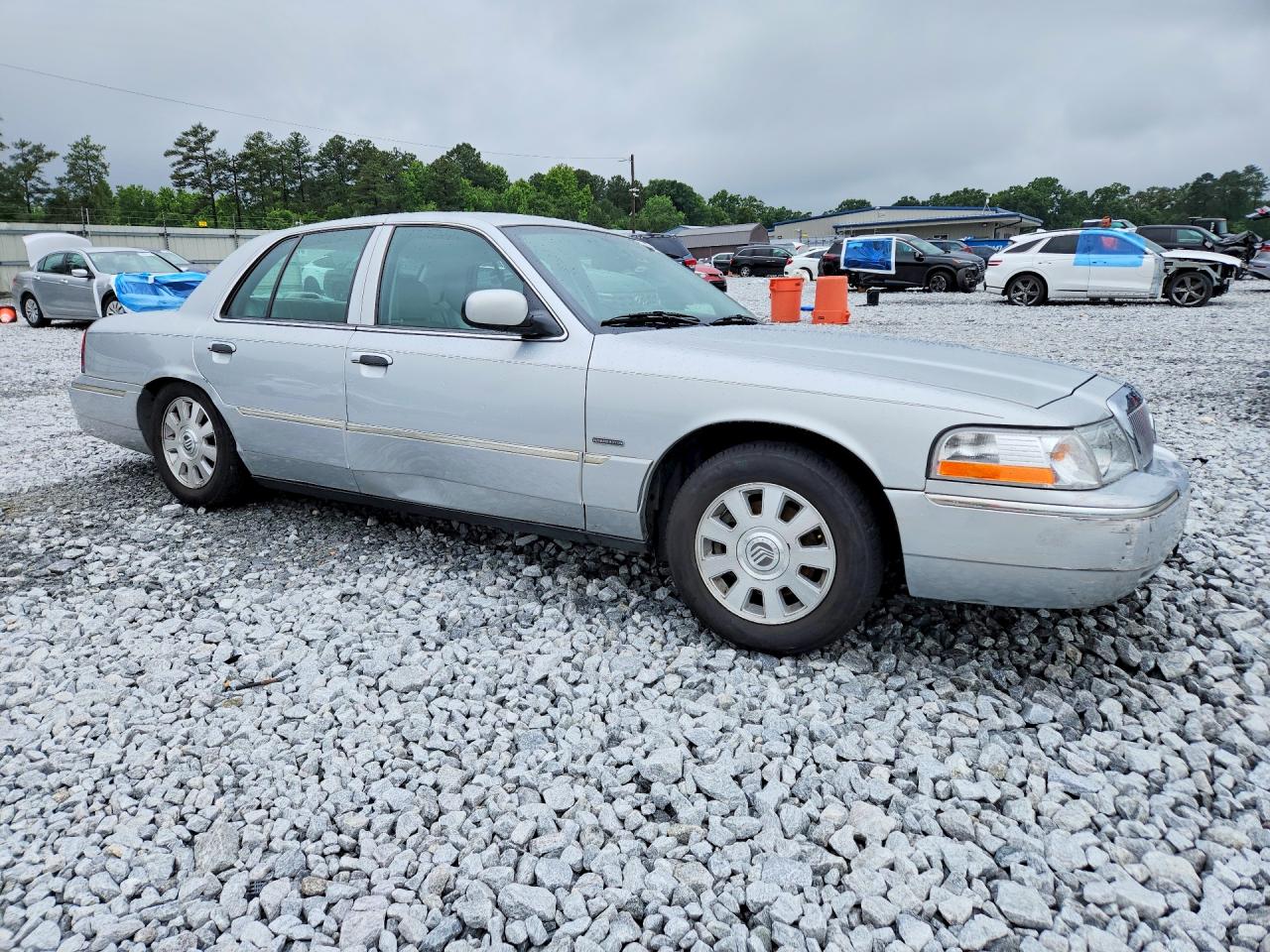 2003 Mercury Grand Marquis Ls Silver vin: 2MEHM75WX3X664372