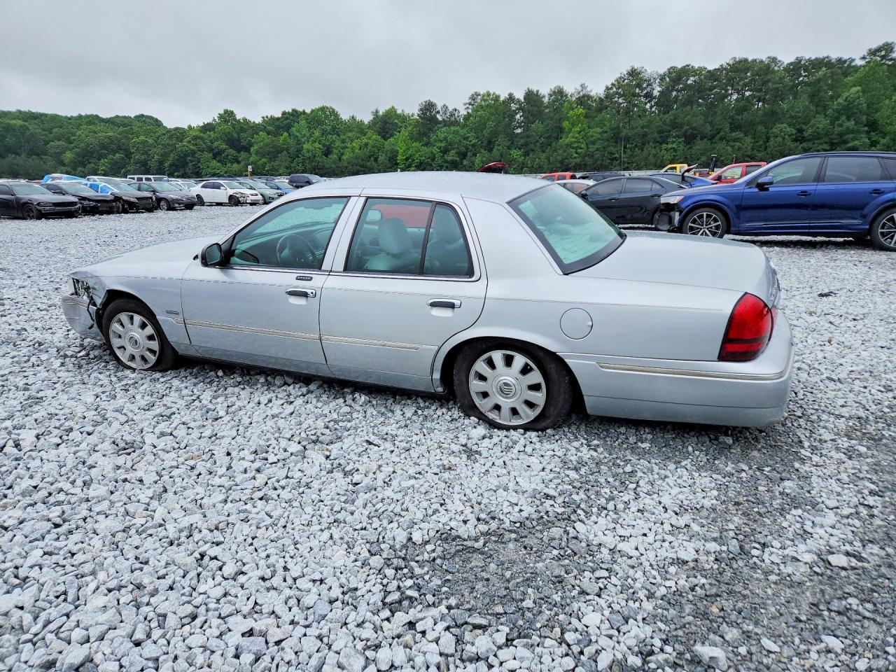 2003 Mercury Grand Marquis Ls Silver vin: 2MEHM75WX3X664372