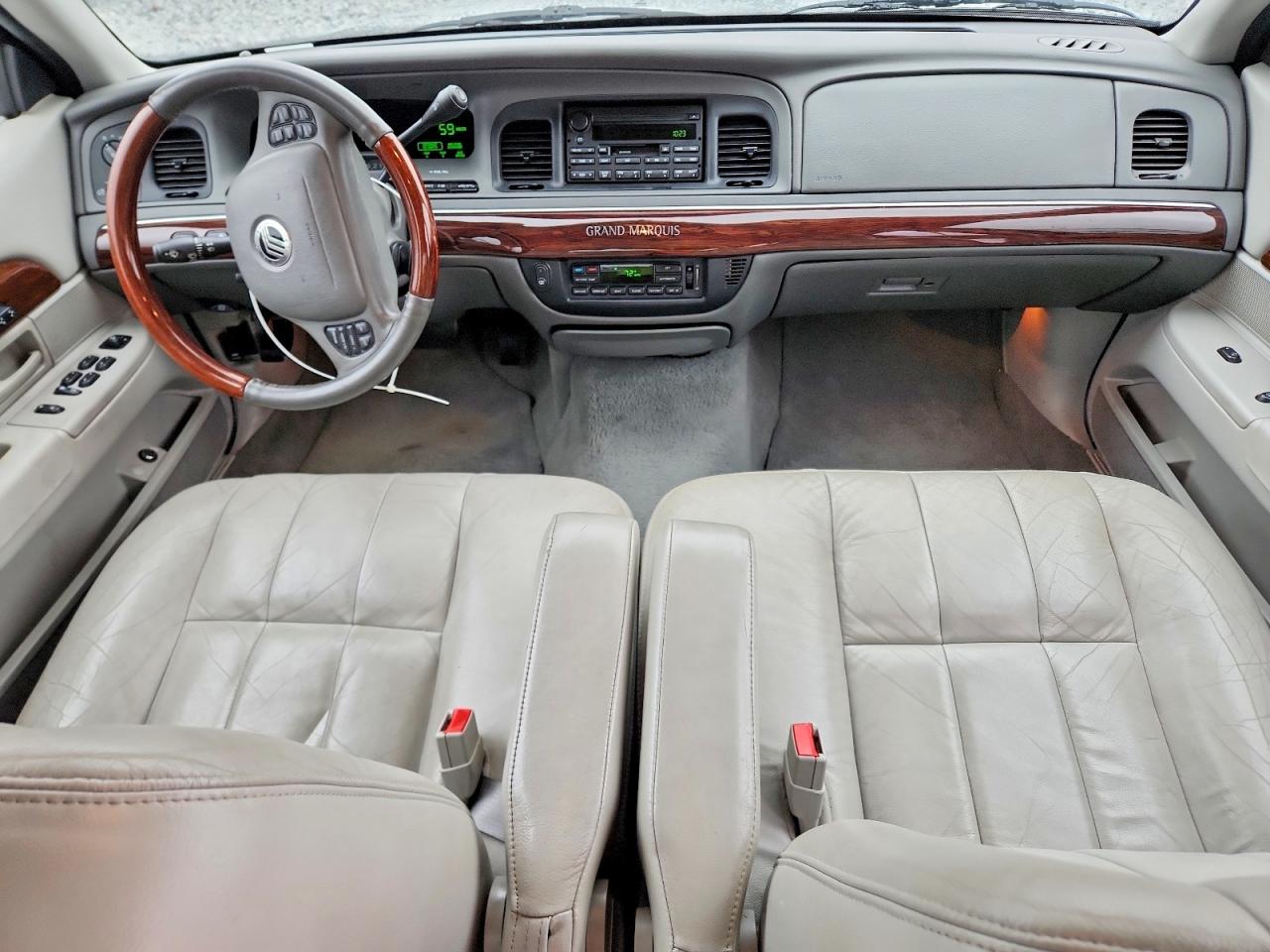 2003 Mercury Grand Marquis Ls Silver vin: 2MEHM75WX3X664372