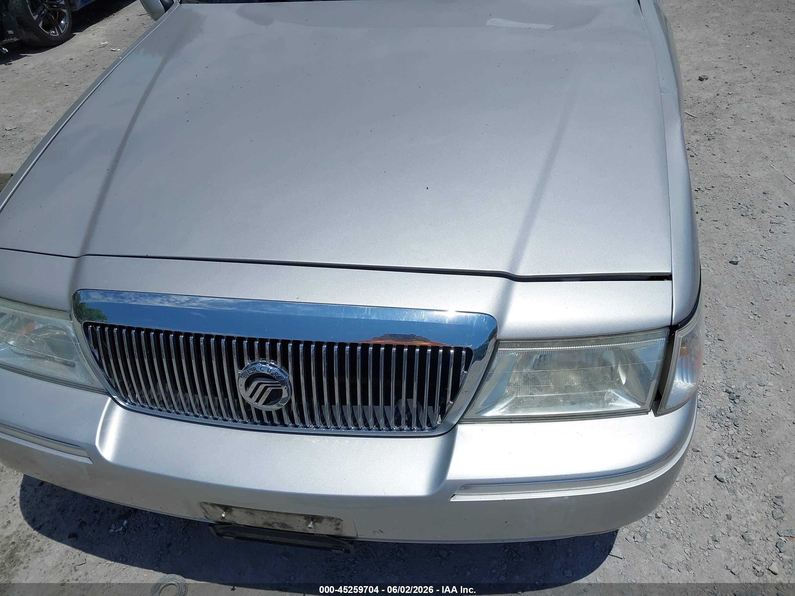 2004 Mercury Grand Marquis Ls Silver vin: 2MEHM75WX4X644706