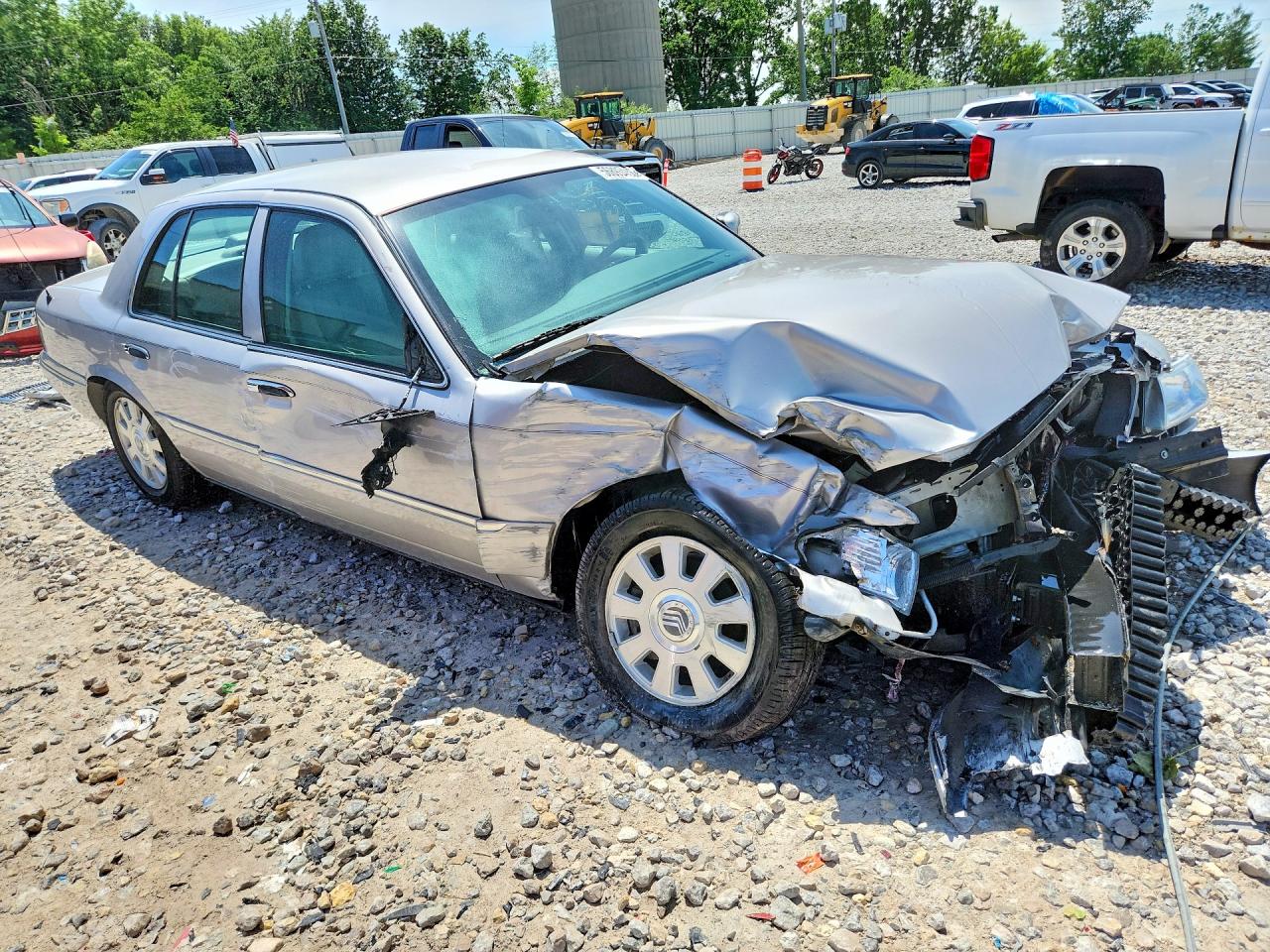 2005 Mercury Grand Marquis Ls Silver vin: 2MEHM75WX5X622951