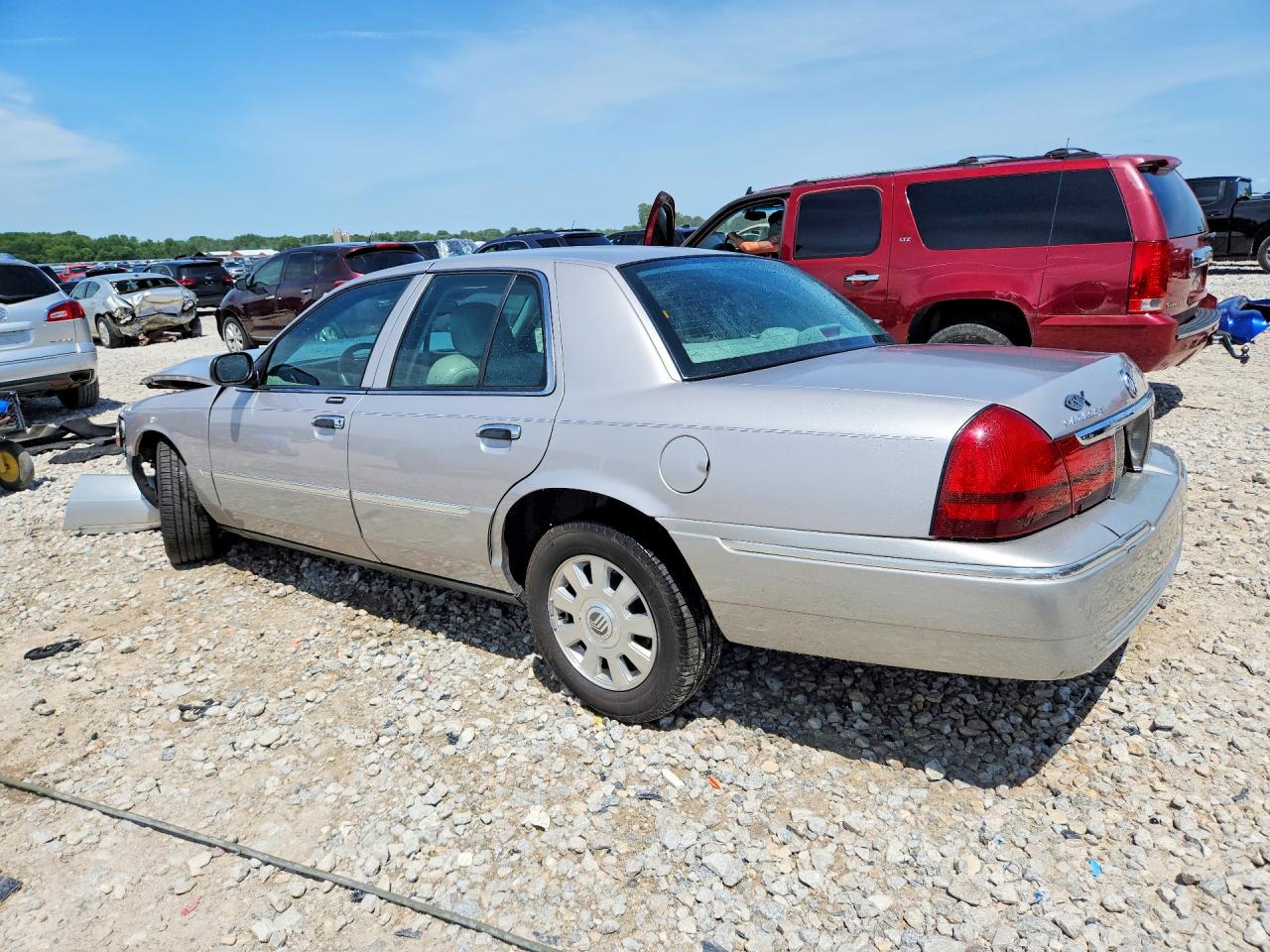 2005 Mercury Grand Marquis Ls Silver vin: 2MEHM75WX5X622951