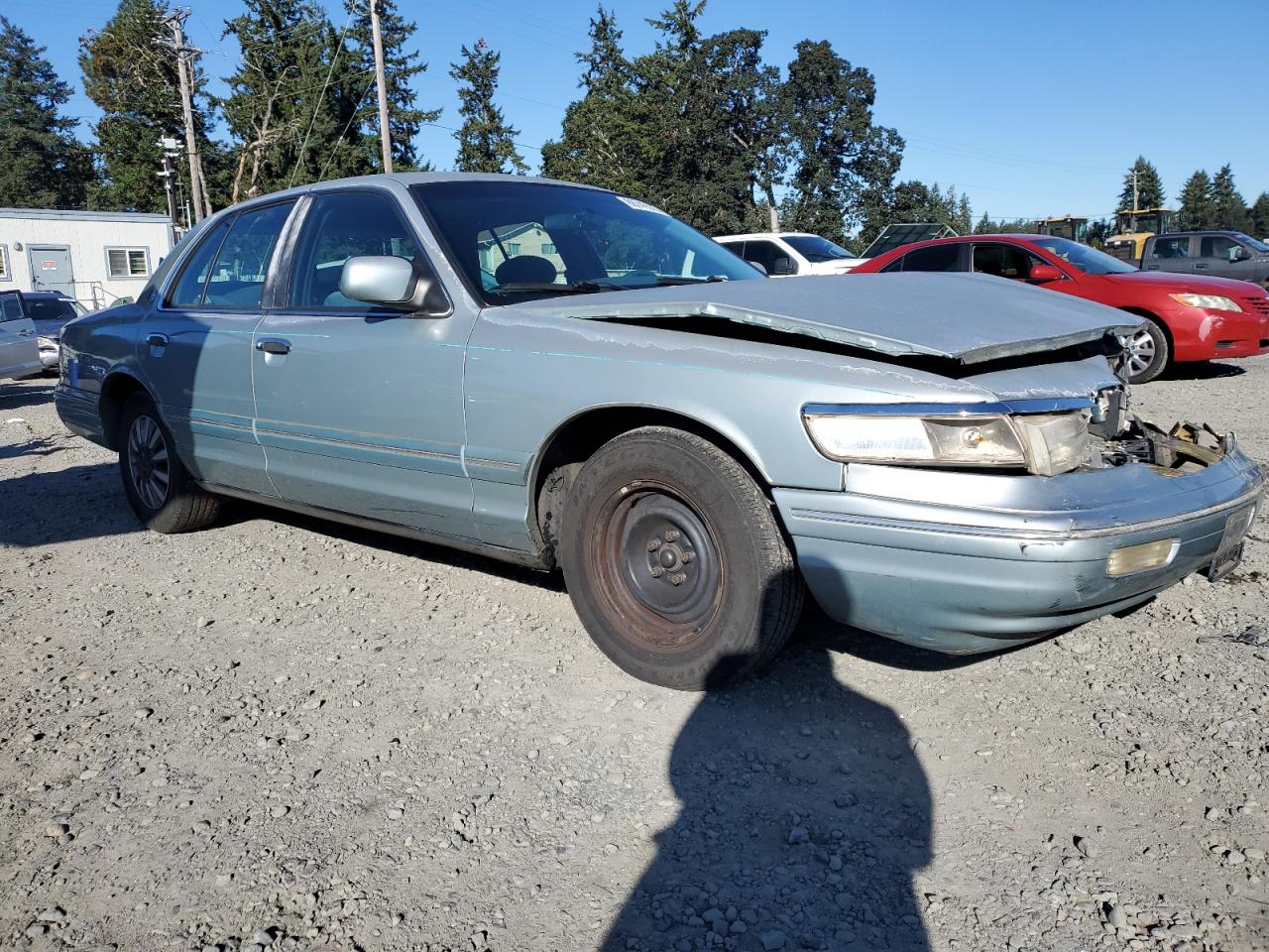 1995 Mercury Grand Marquis Gs Silver vin: 2MELM74W0SX682633