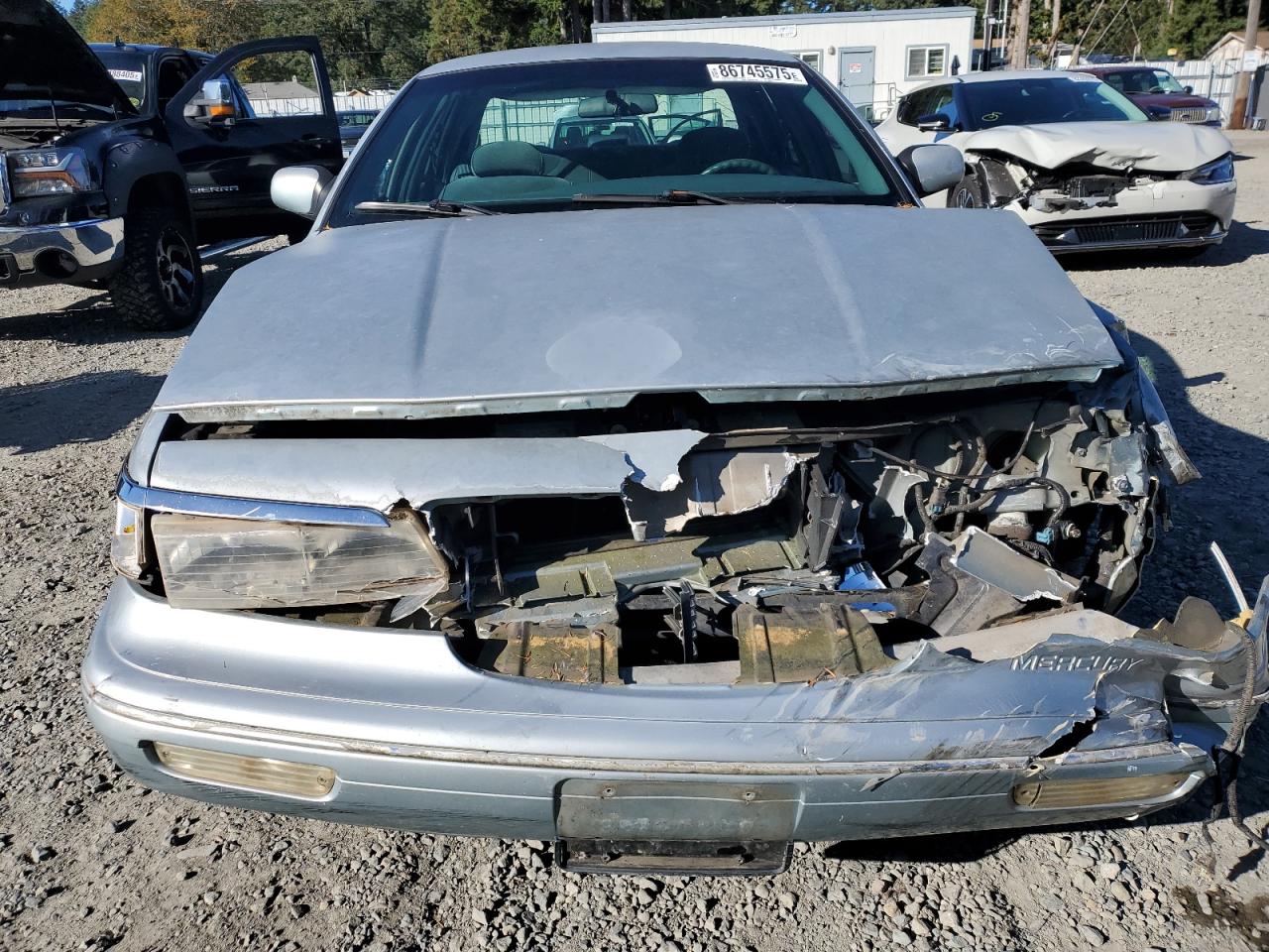 1995 Mercury Grand Marquis Gs Silver vin: 2MELM74W0SX682633