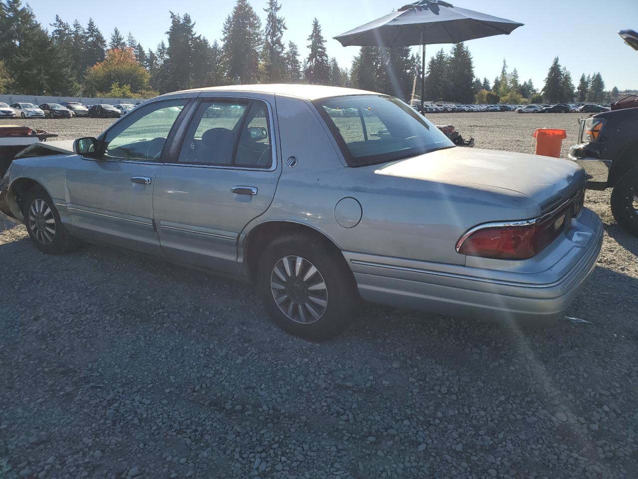 1995 Mercury Grand Marquis Gs Silver vin: 2MELM74W0SX682633