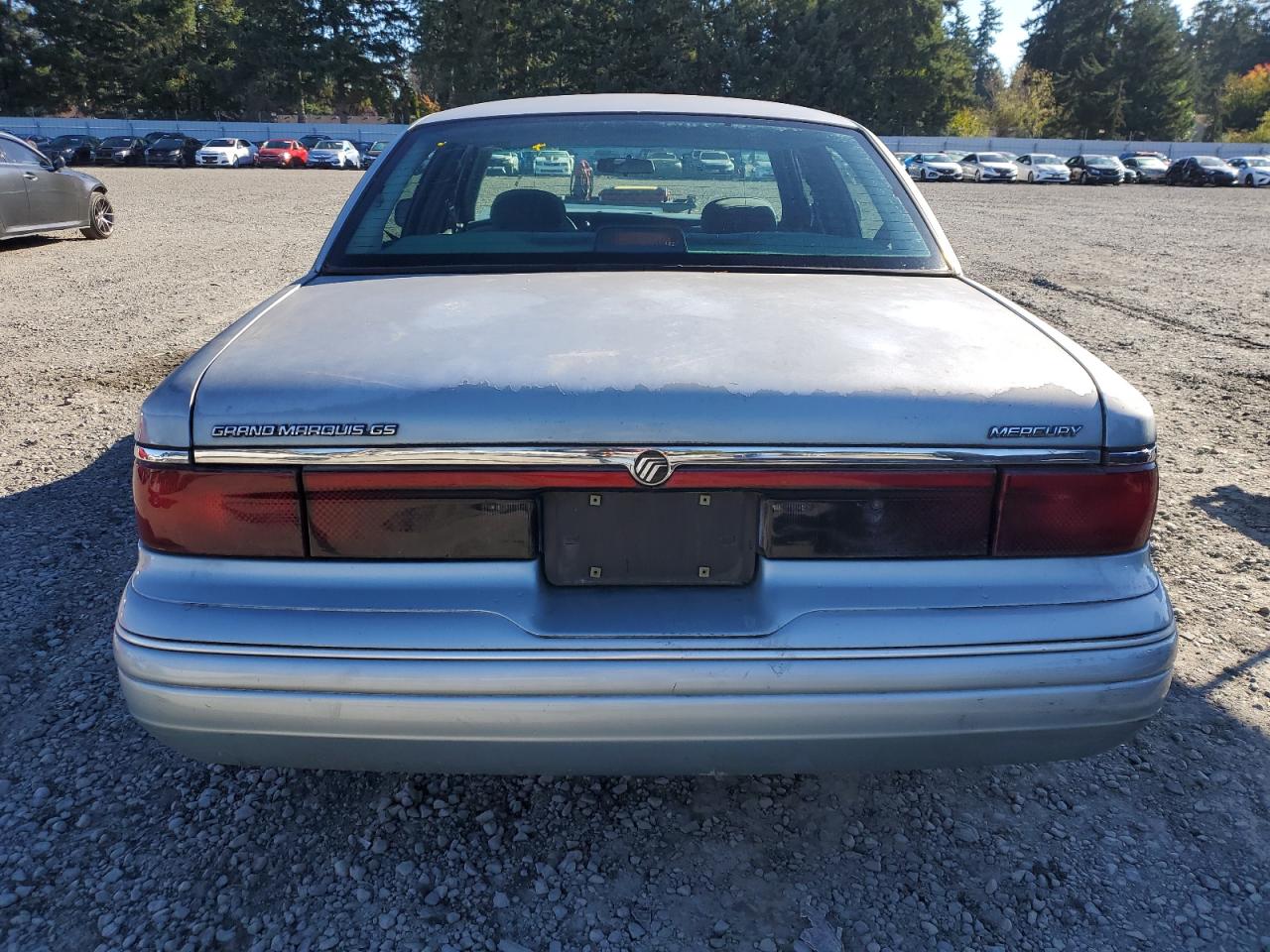 1995 Mercury Grand Marquis Gs Silver vin: 2MELM74W0SX682633