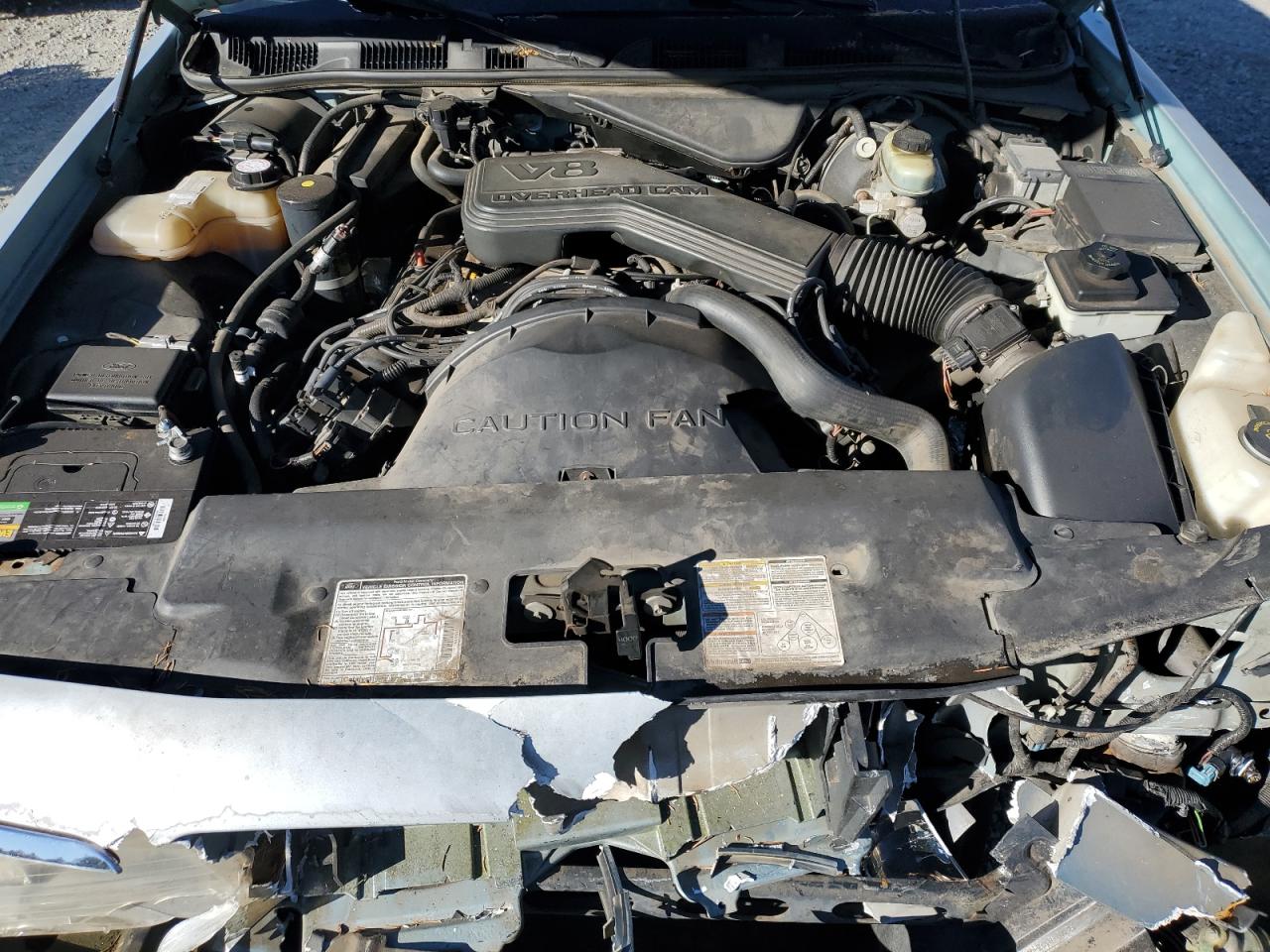 1995 Mercury Grand Marquis Gs Silver vin: 2MELM74W0SX682633