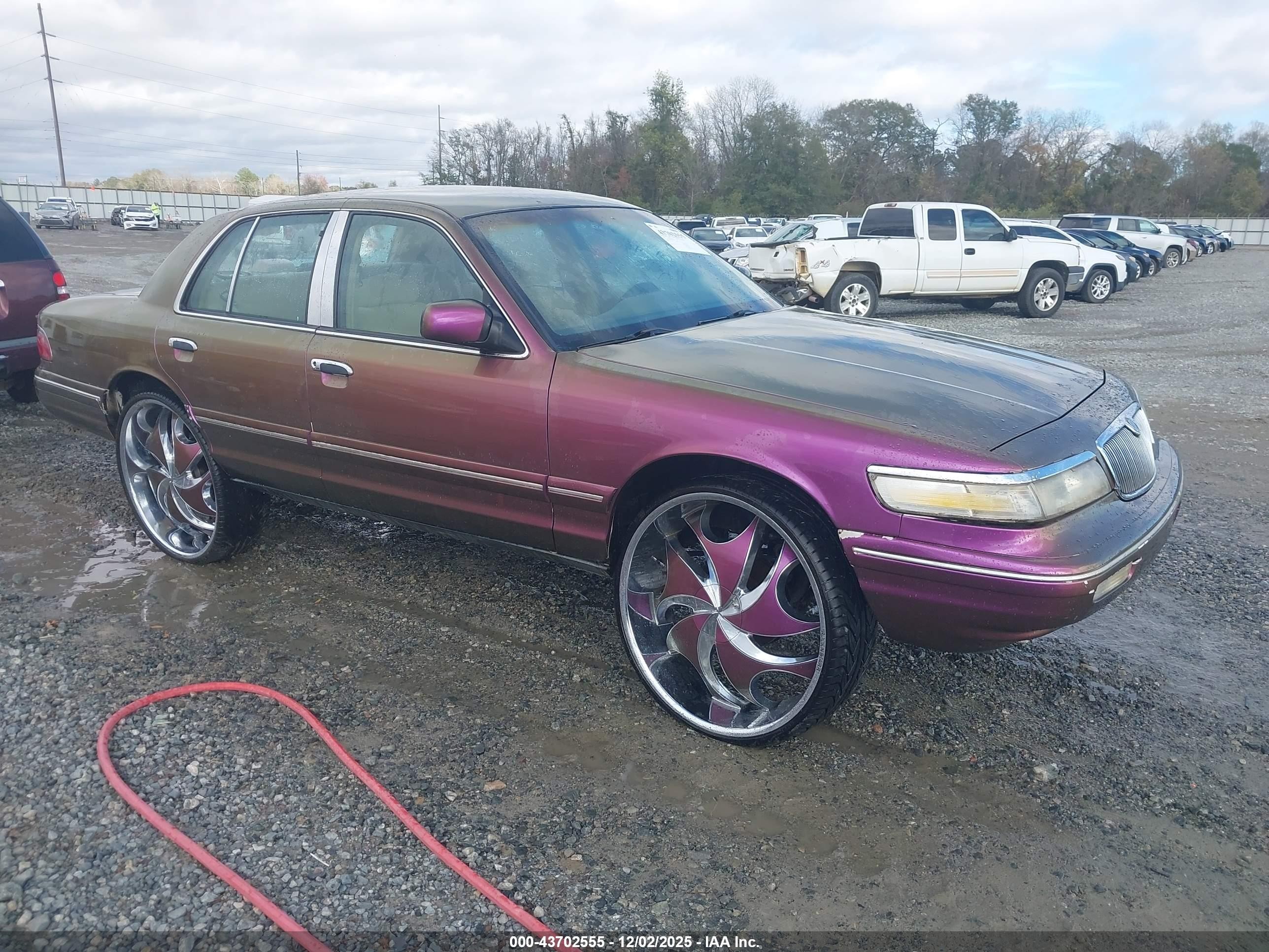 1997 Mercury Grand Marquis Gs Green vin: 2MELM74W0VX725260