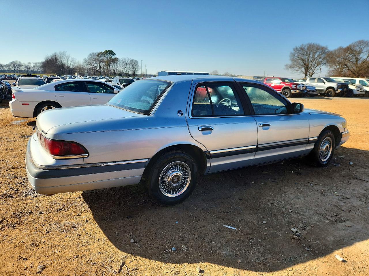 1992 Mercury Grand Marquis Gs Blue vin: 2MELM74W1NX756226