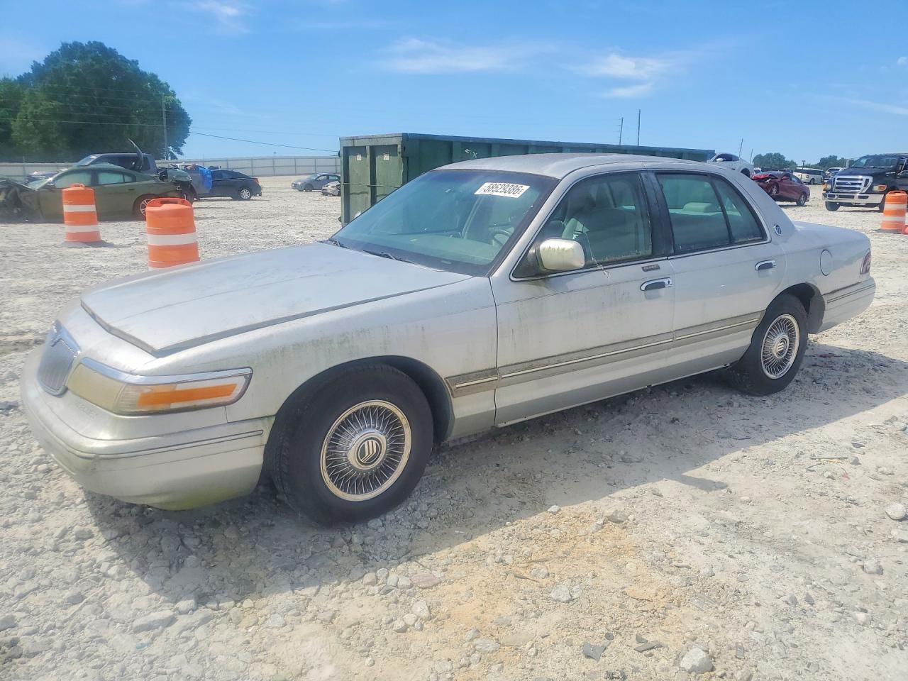 1995 Mercury Grand Marquis Gs Silver vin: 2MELM74W2SX652503